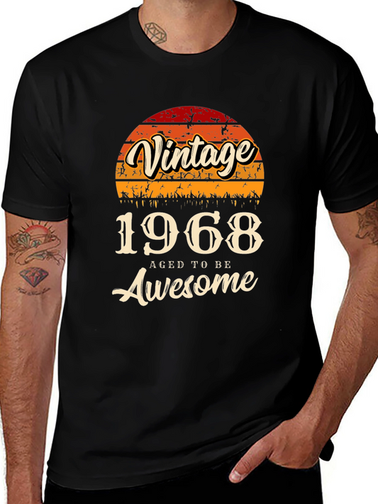 Vintage 1968 Aged To Be Awesome T-Shirt