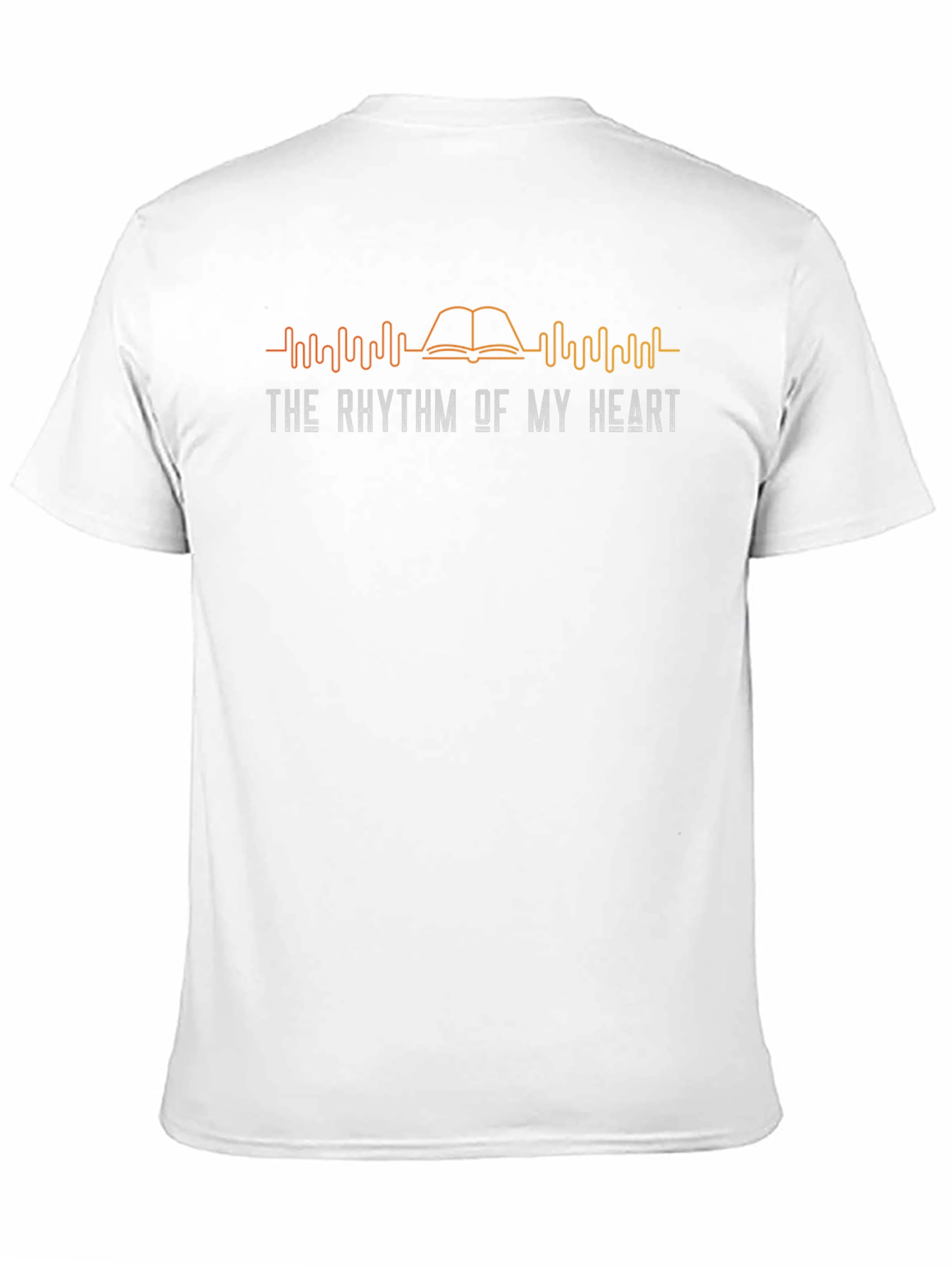 The Rhythm of My Heart Book Lover T-Shirt
