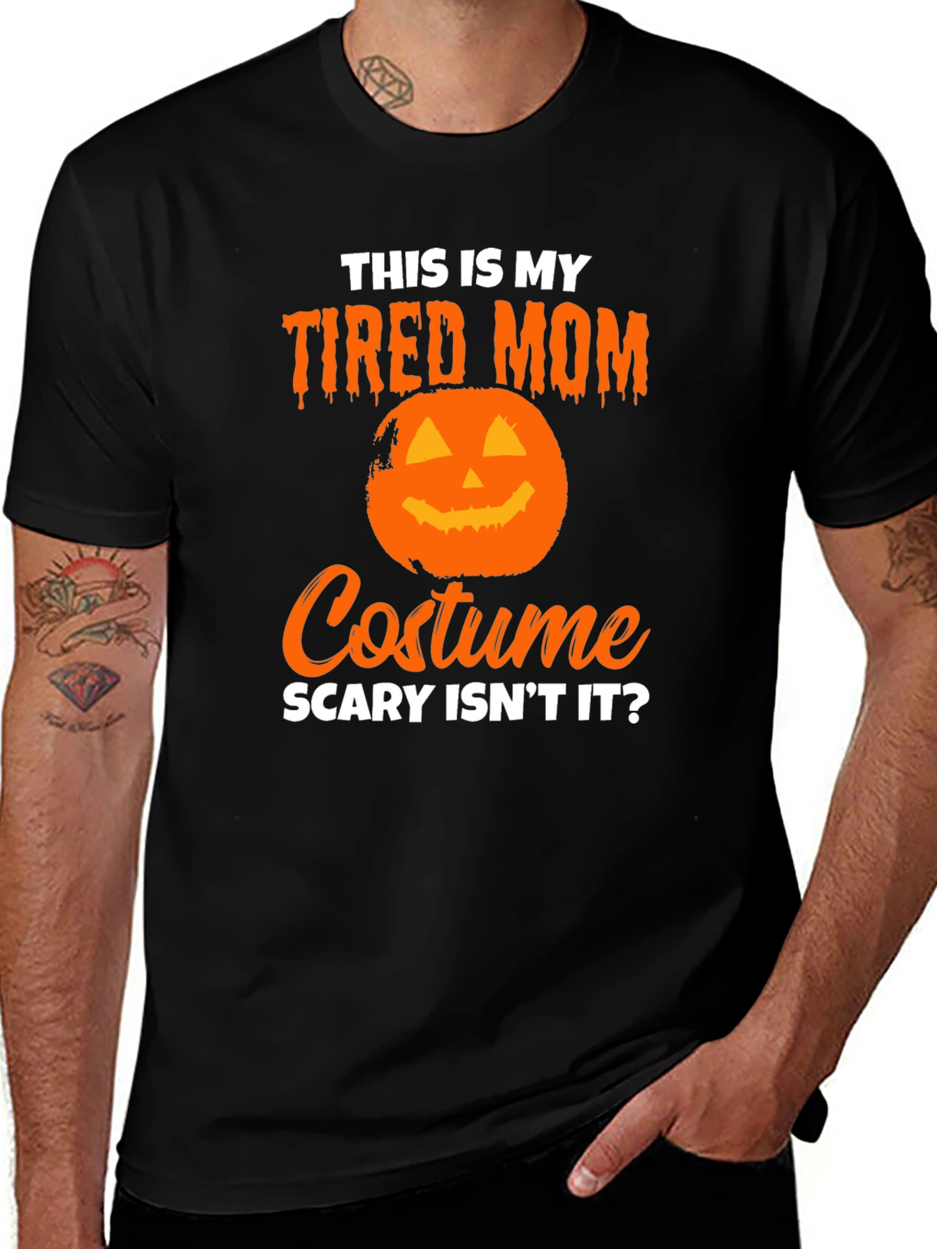 Tired Mom Halloween Costume T-Shirt