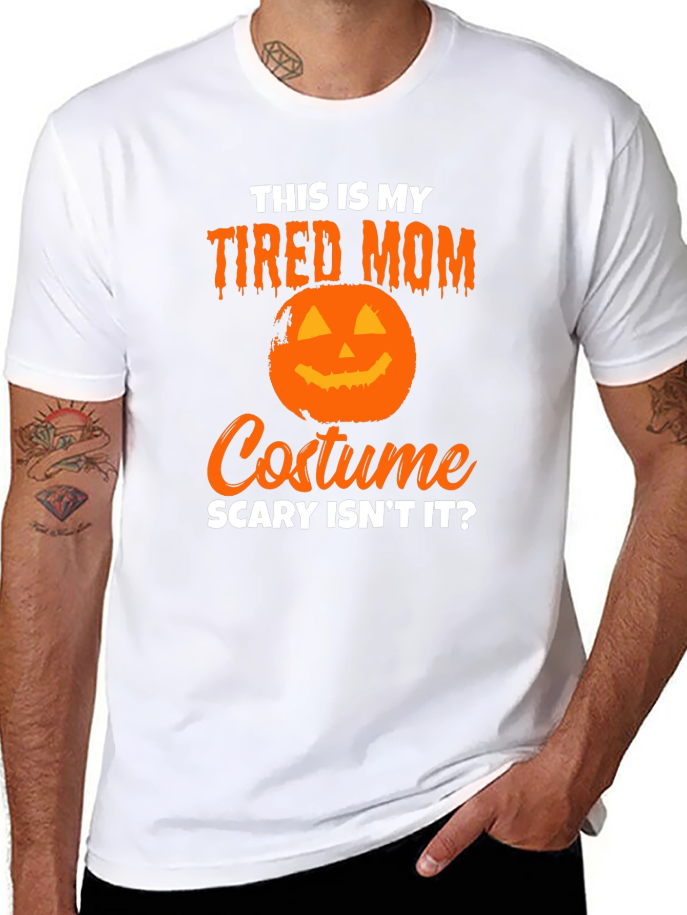Tired Mom Halloween Costume T-Shirt