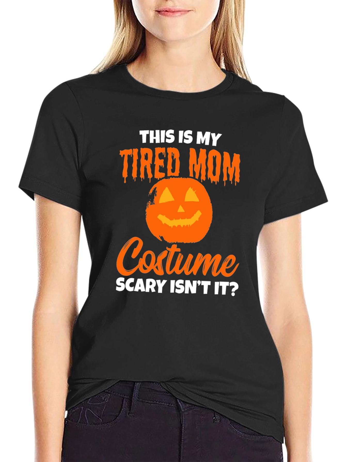 Tired Mom Halloween Costume T-Shirt