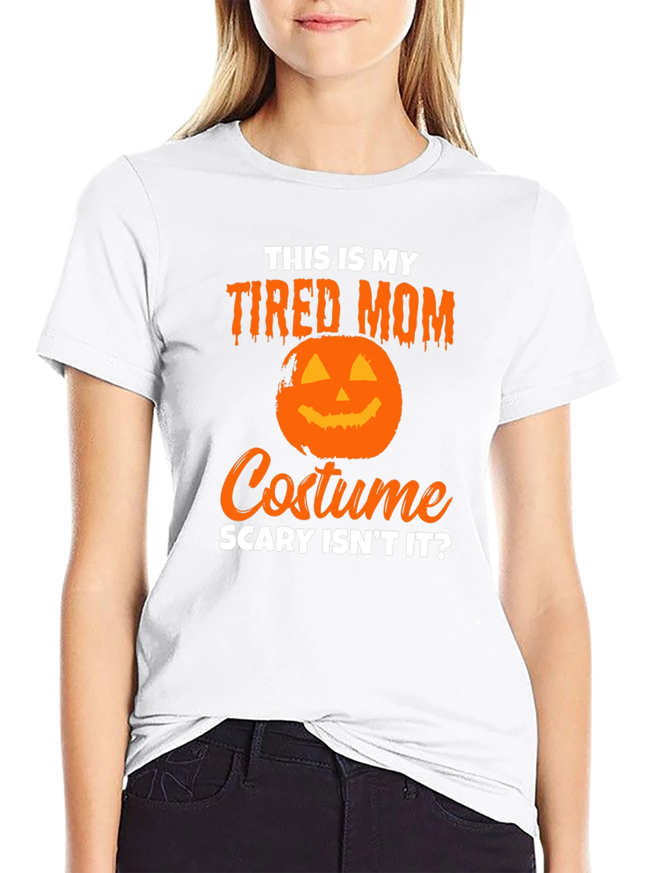 Tired Mom Halloween Costume T-Shirt