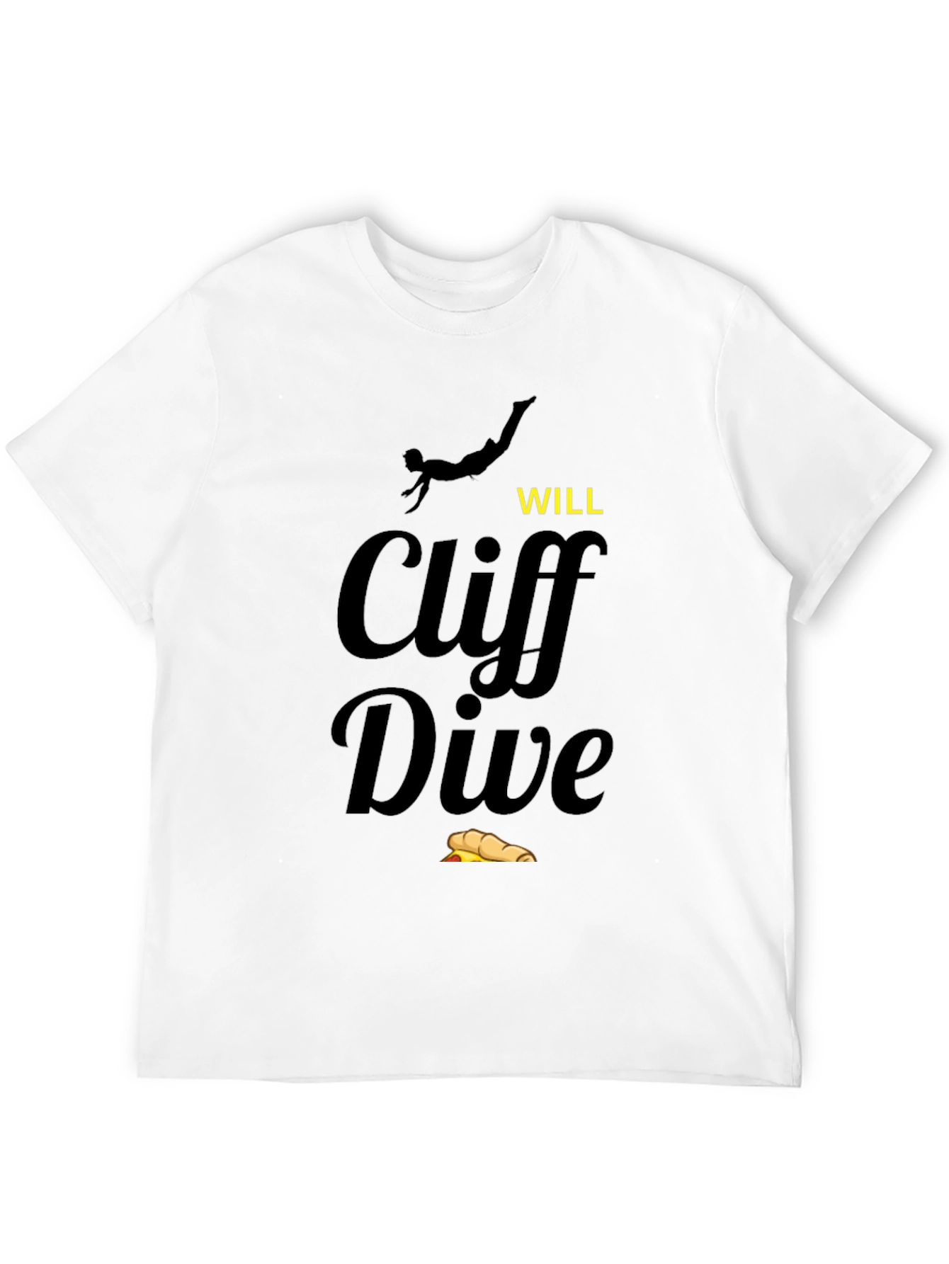 Cliff Dive T-Shirt - Novelty Humor Tee