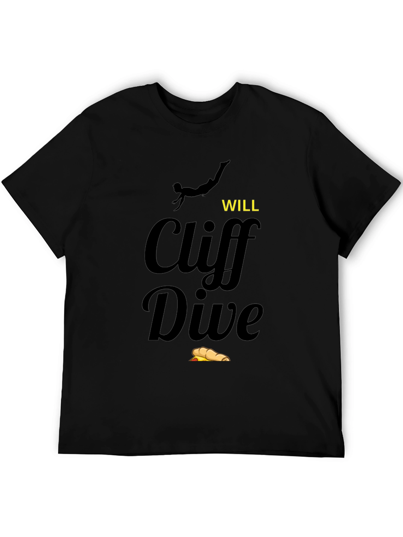 Cliff Dive T-Shirt - Novelty Humor Tee