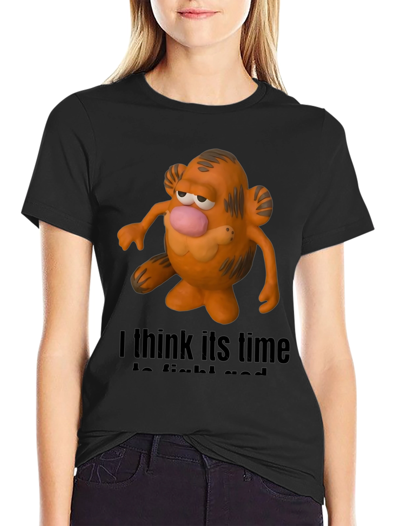 Potato Head Garfield Graphic Tee