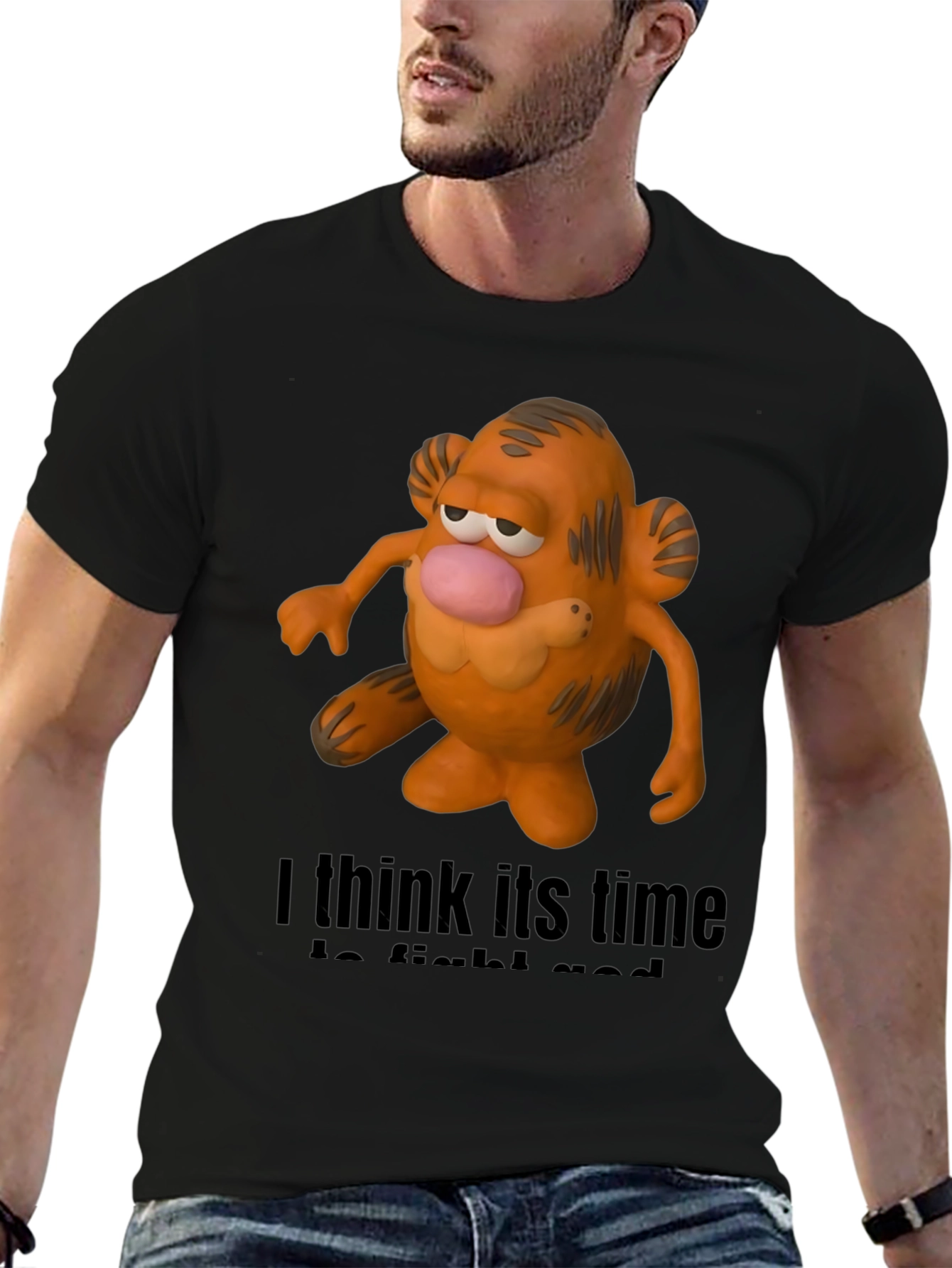 Potato Head Garfield Graphic Tee