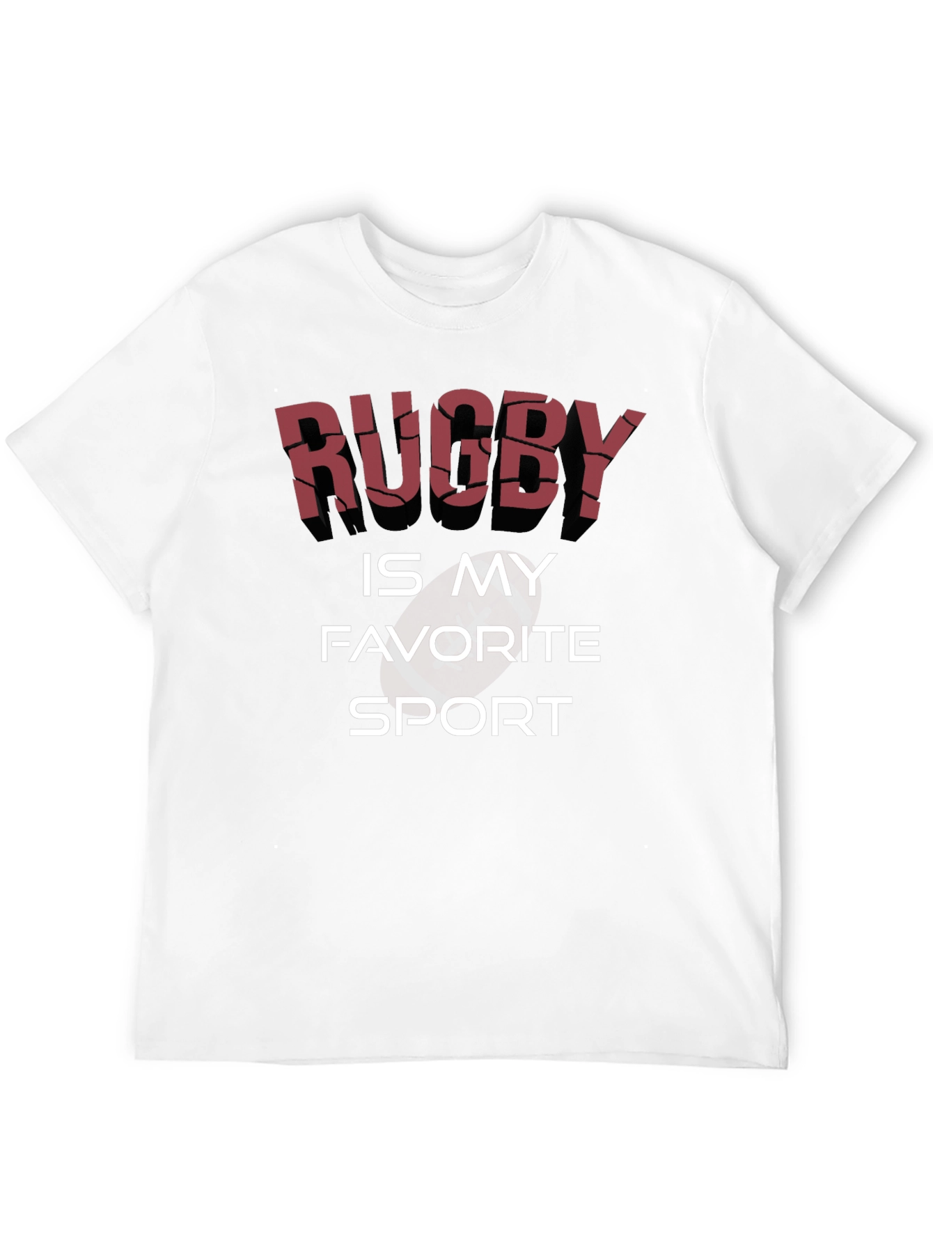 Rugby Is My Favorite Sport T-Shirt
