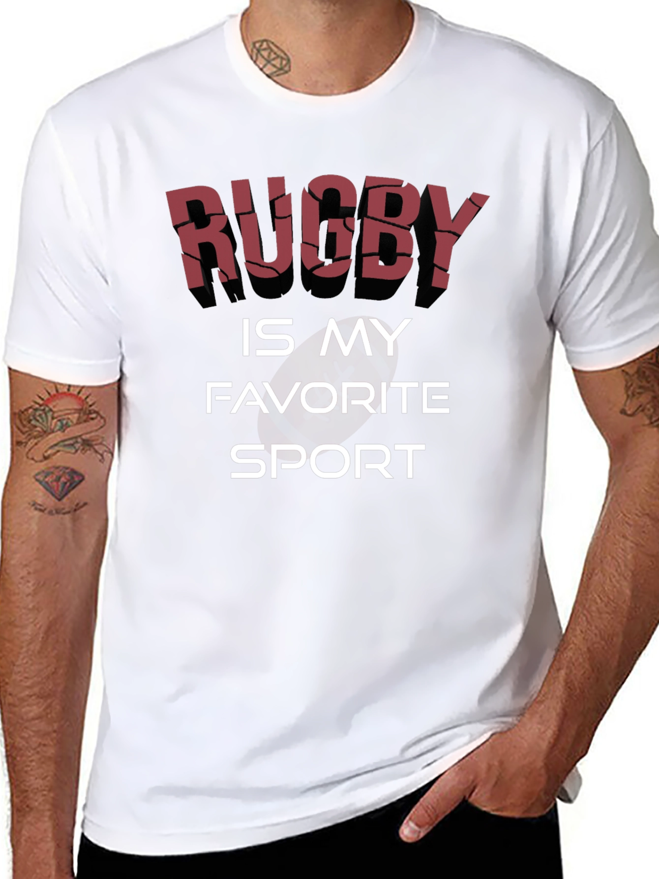 Rugby Is My Favorite Sport T-Shirt