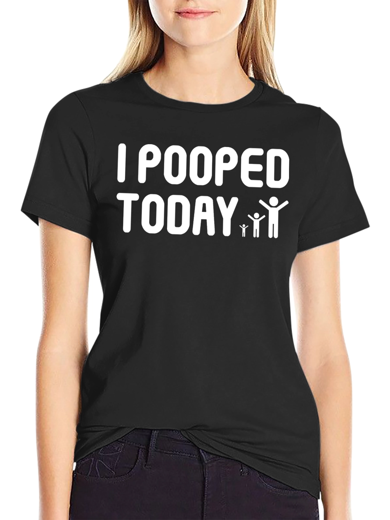 I Pooped Today T-Shirt - Funny Graphic Tee