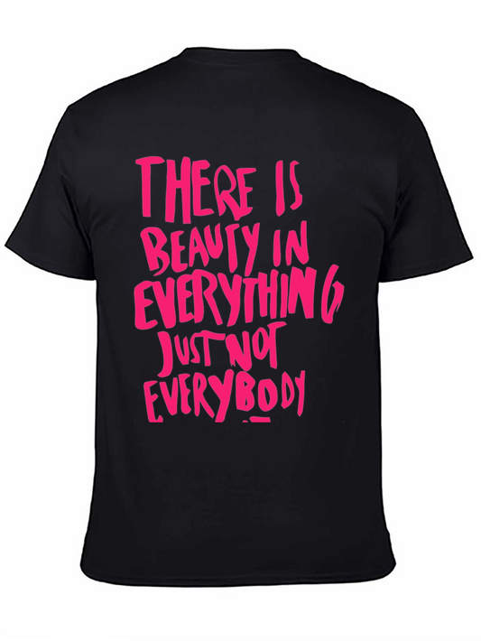 Beauty In Everything Graphic Tee - Black