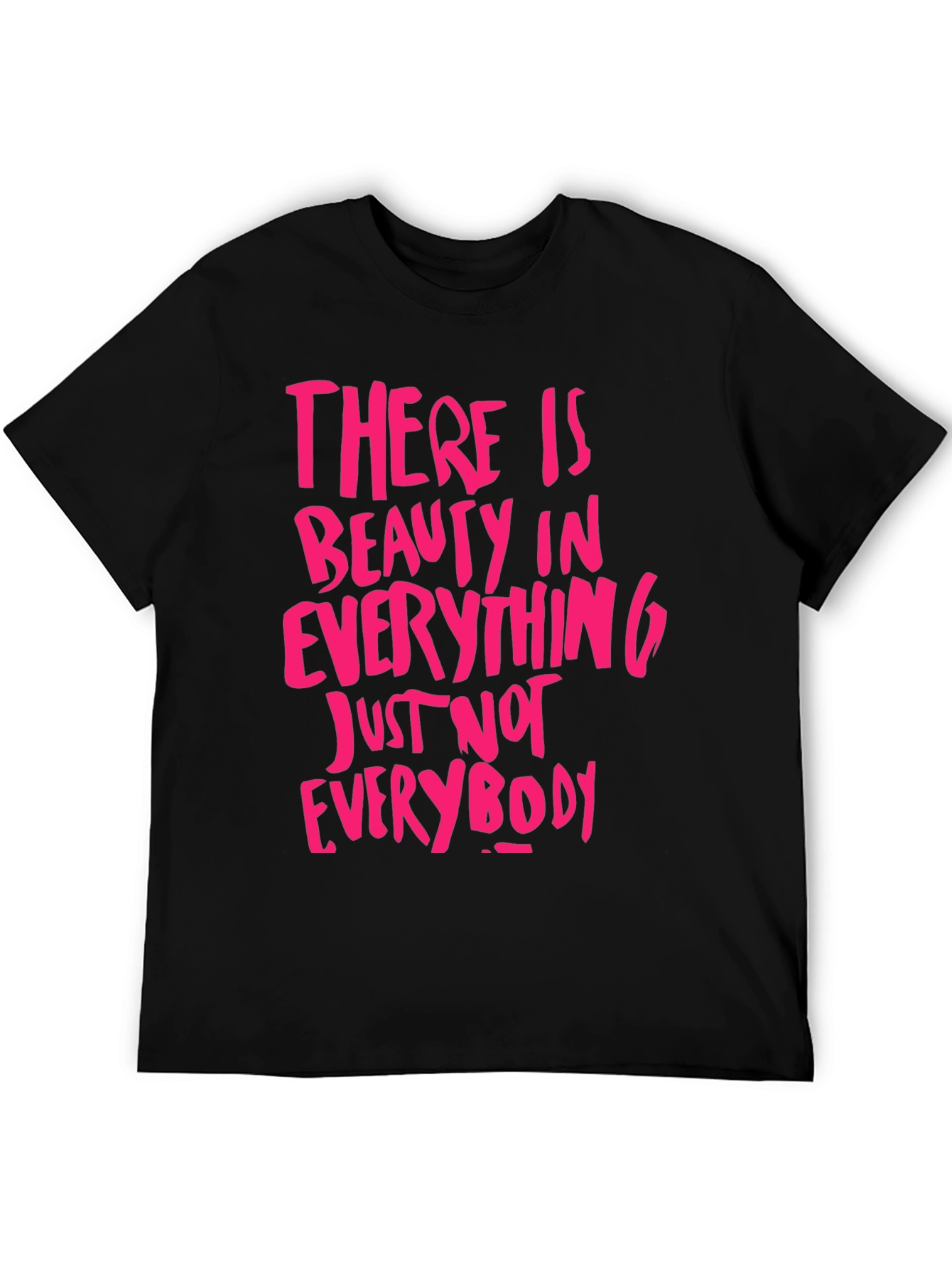 Beauty In Everything Graphic Tee - Black