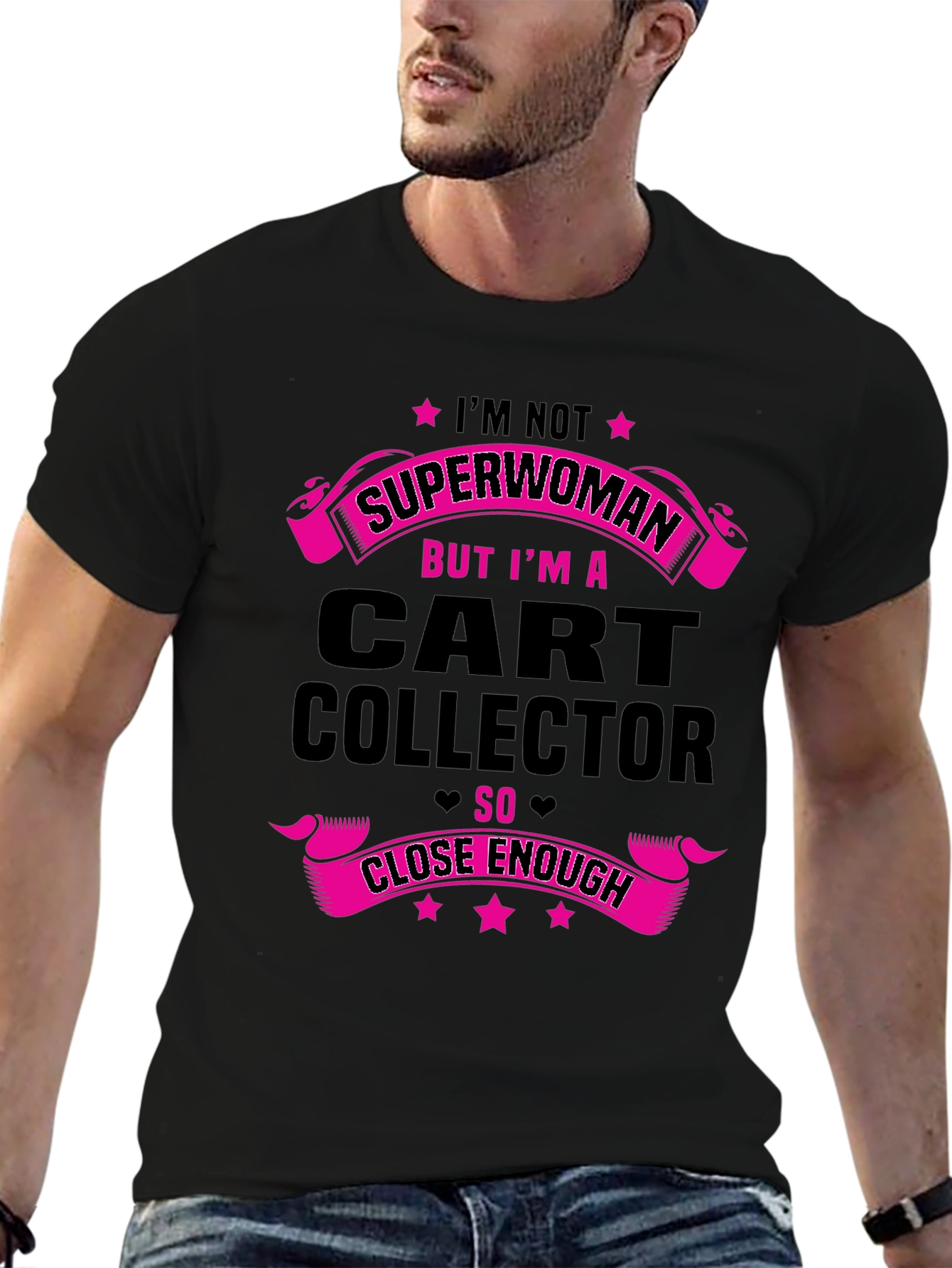 Cart Collector T-Shirt - Novelty Graphic Tee