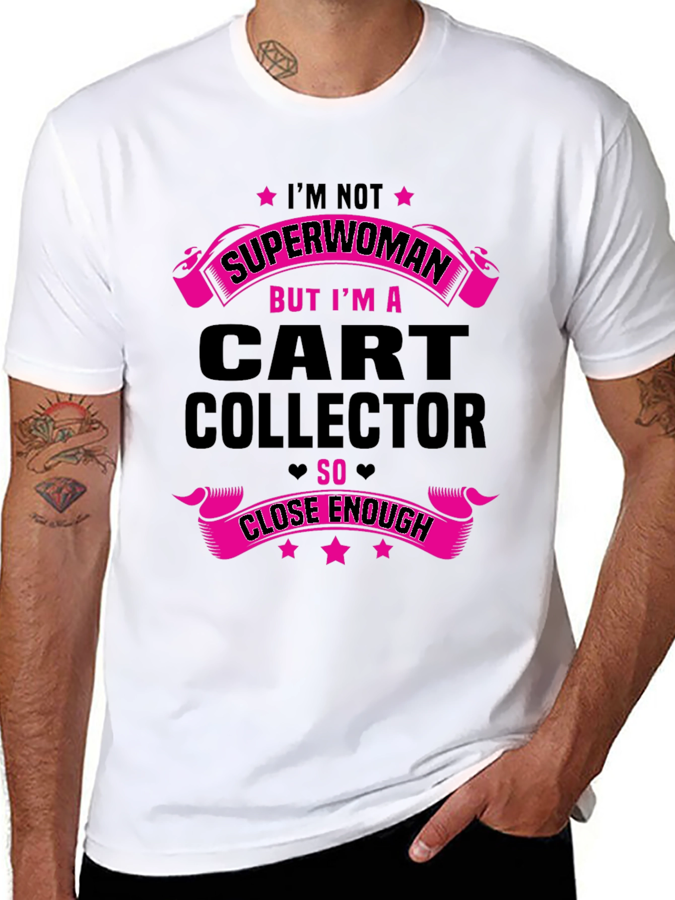 Cart Collector T-Shirt - Novelty Graphic Tee