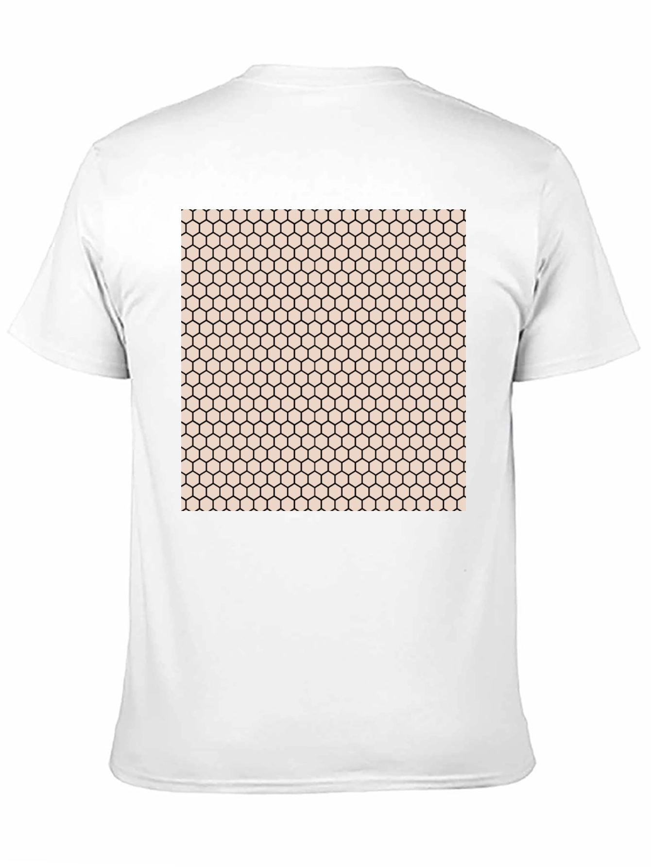 Geometric Honeycomb Pattern T-Shirt