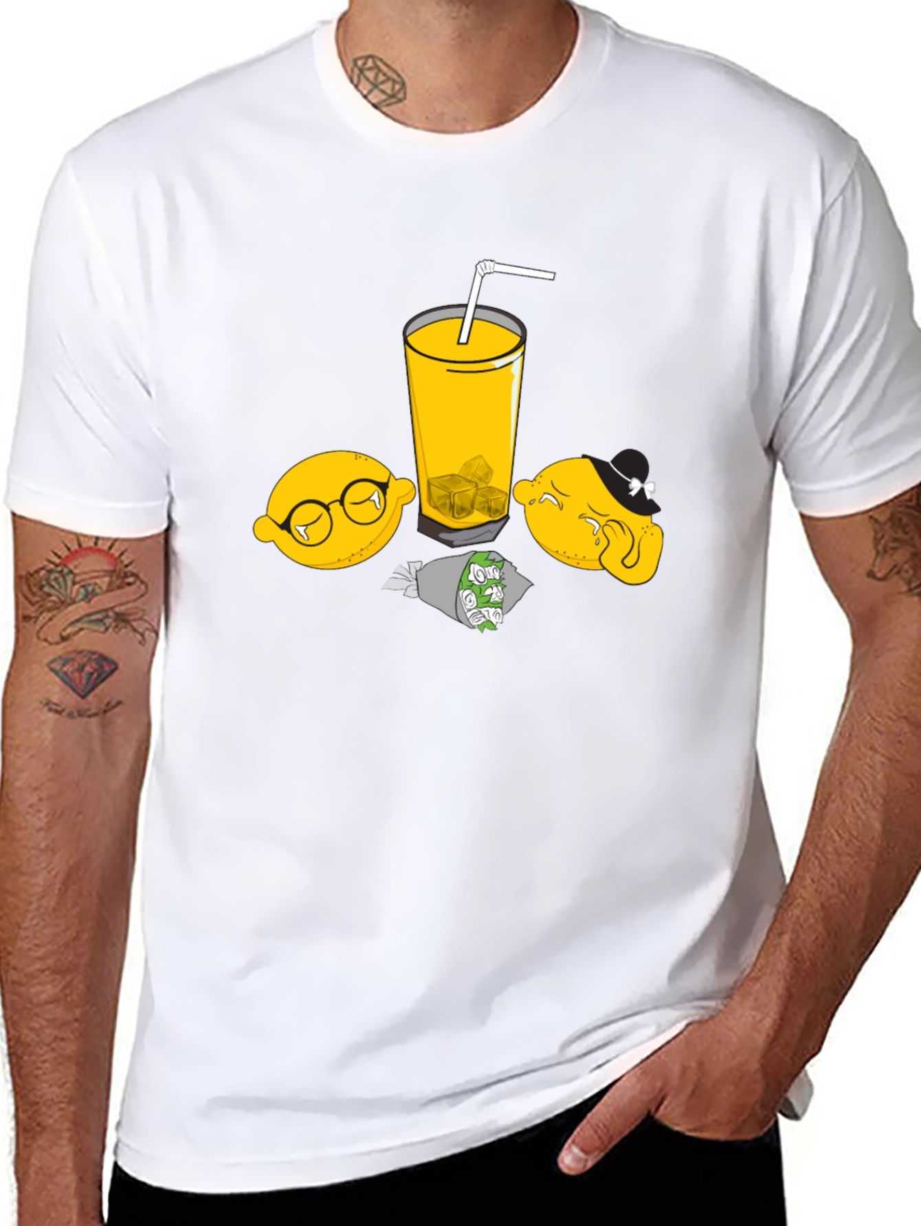 Lemonade Cartoon Graphic Tee