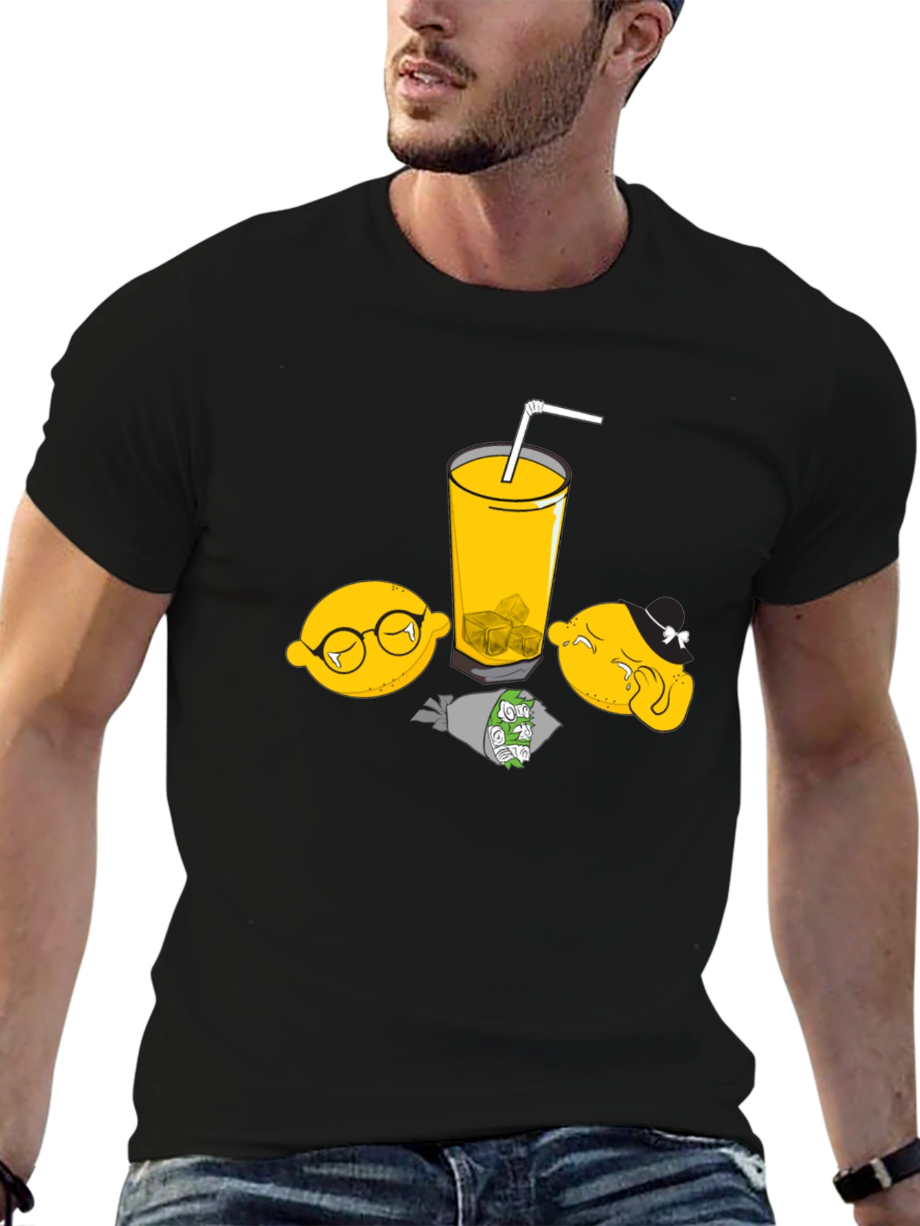 Lemonade Cartoon Graphic Tee