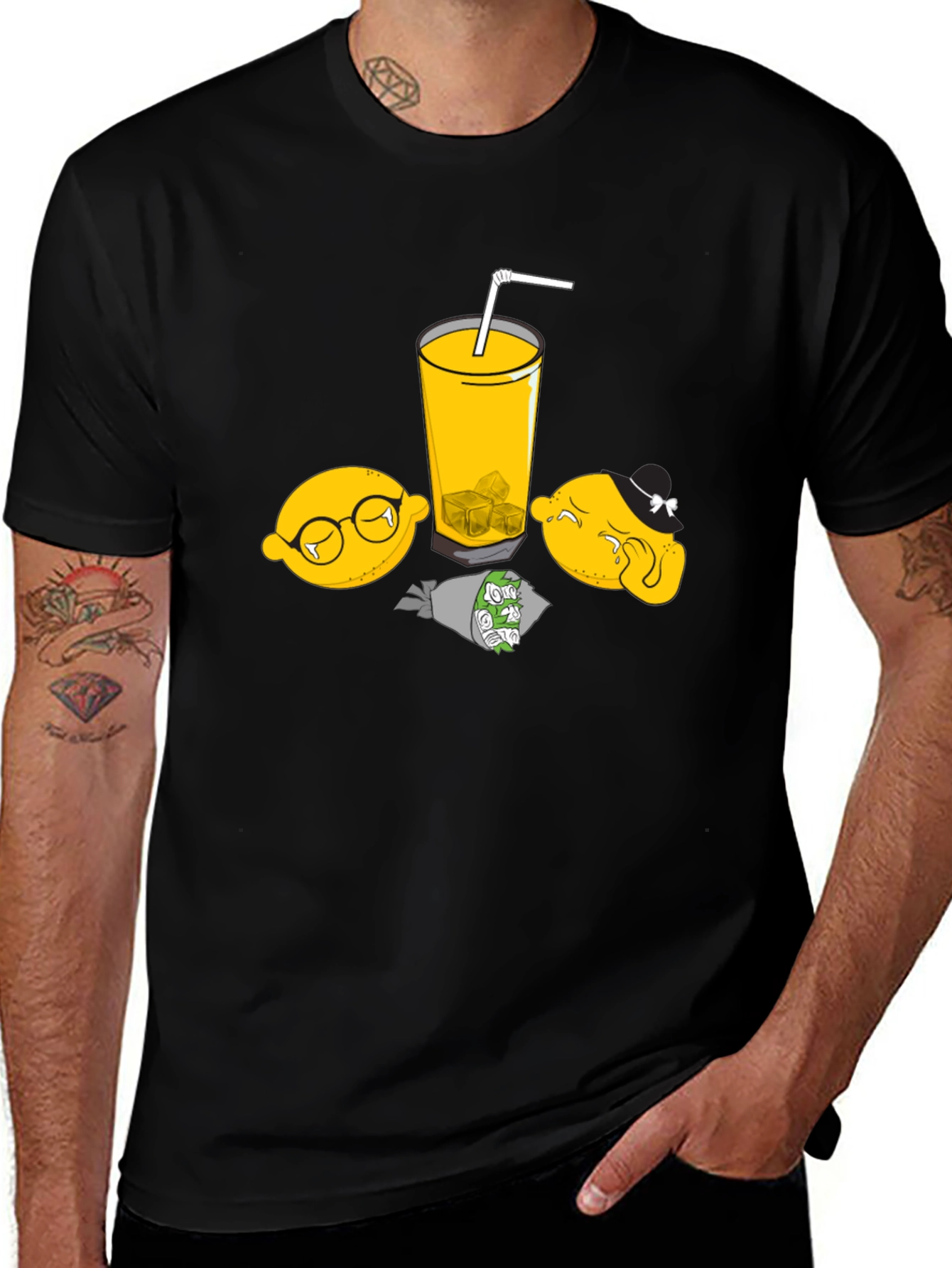 Lemonade Cartoon Graphic Tee