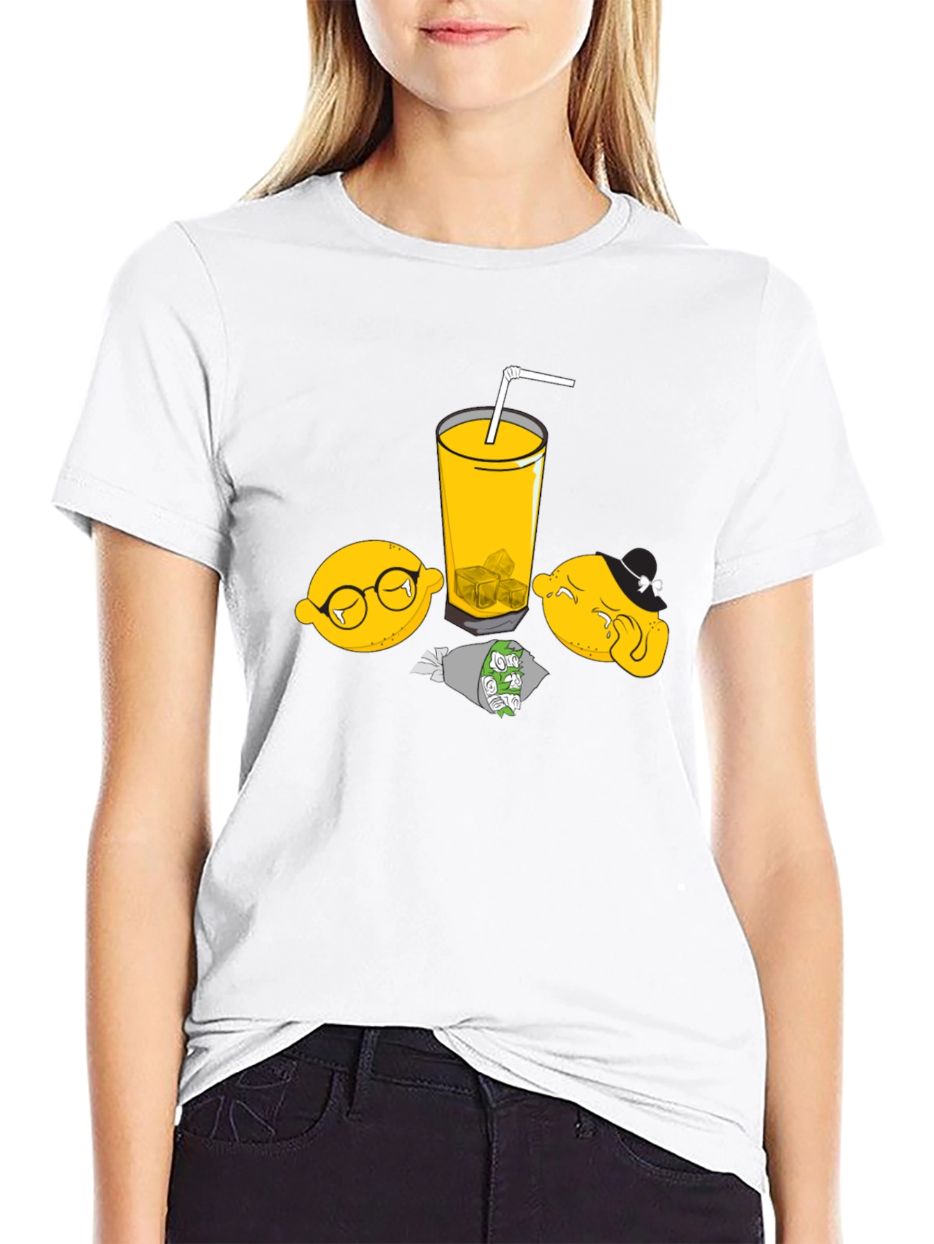 Lemonade Cartoon Graphic Tee