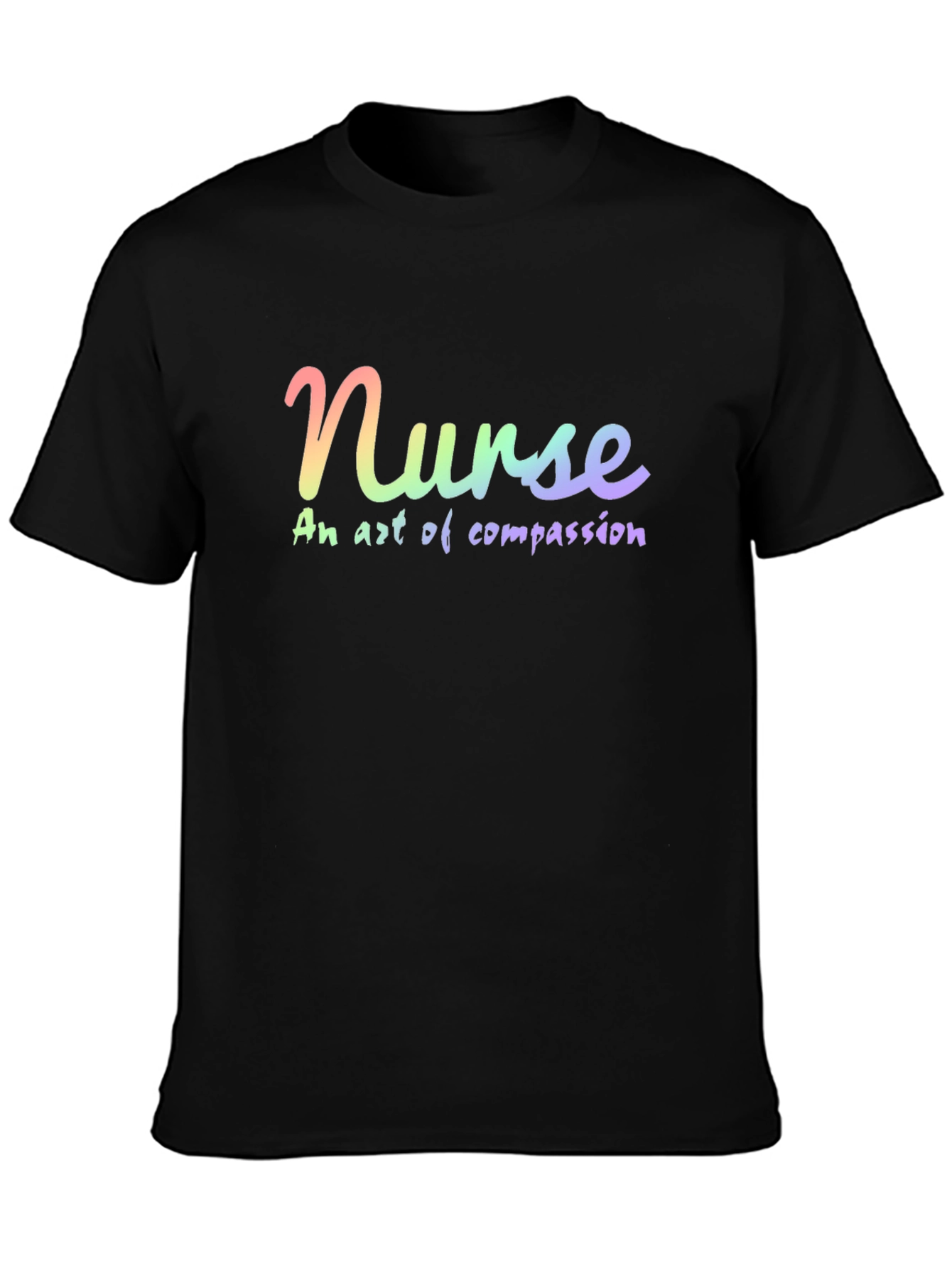 Nurse: An Art of Compassion - Black T-Shirt