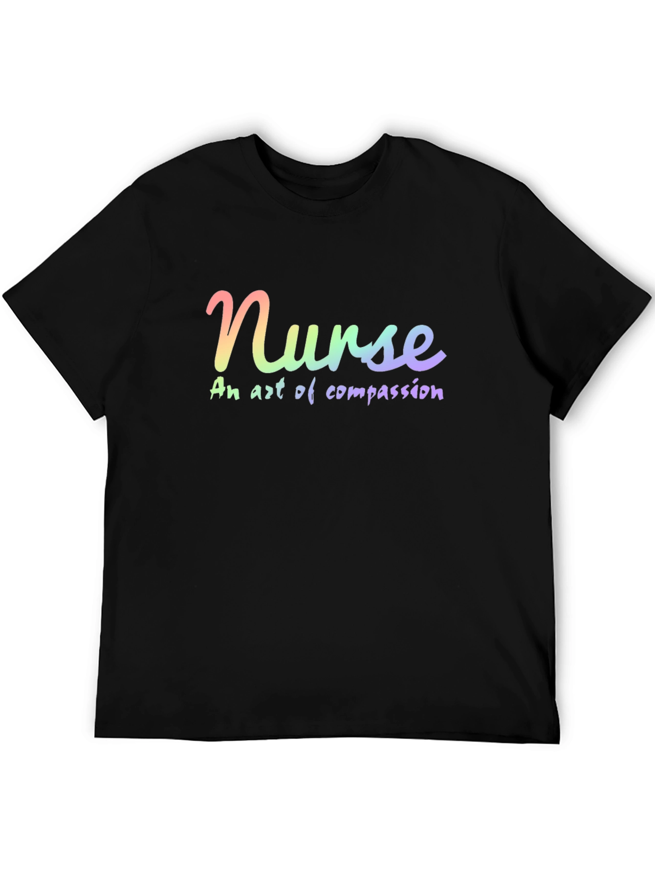 Nurse: An Art of Compassion - Black T-Shirt