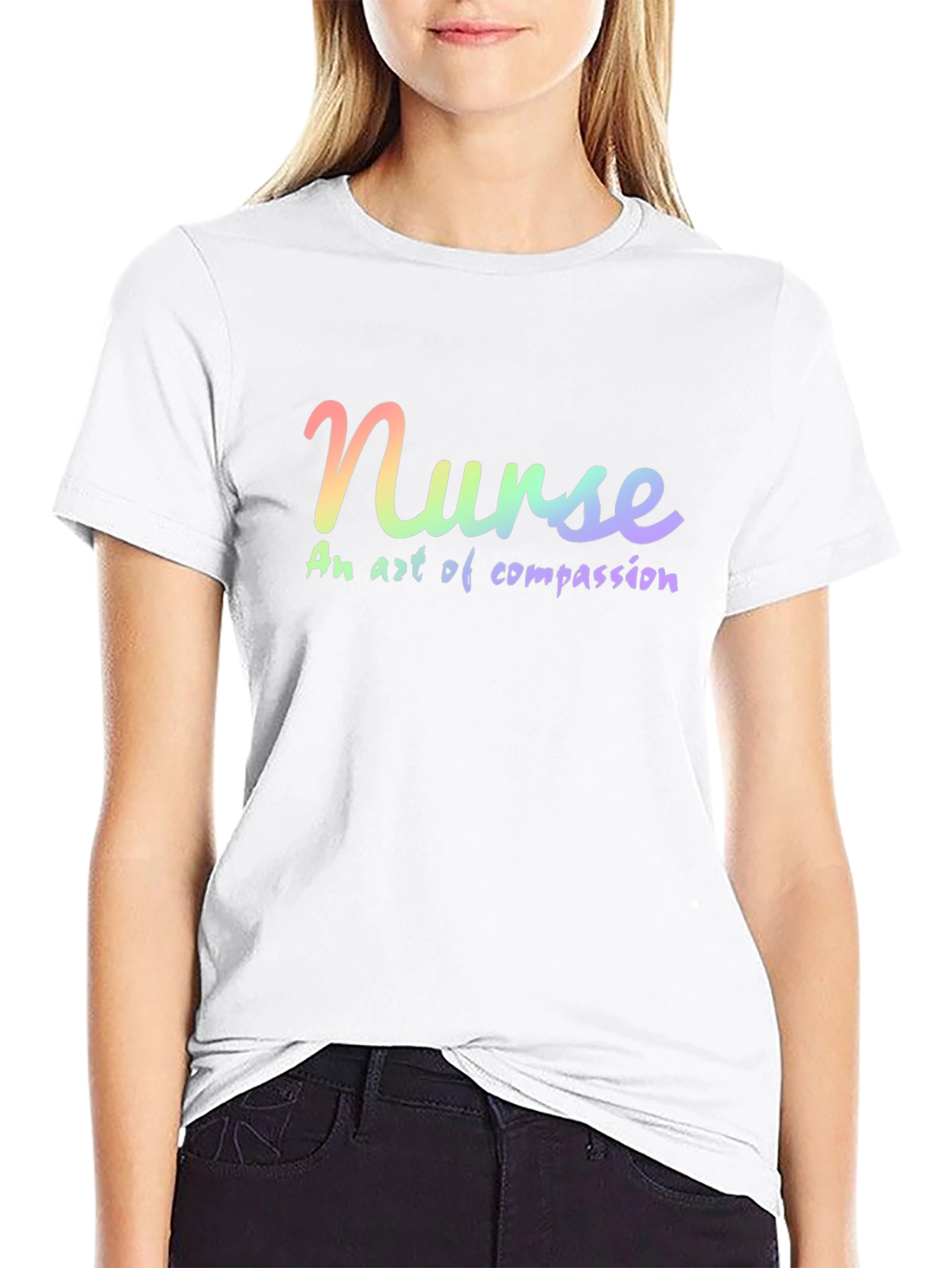 Nurse: An Art of Compassion - Black T-Shirt