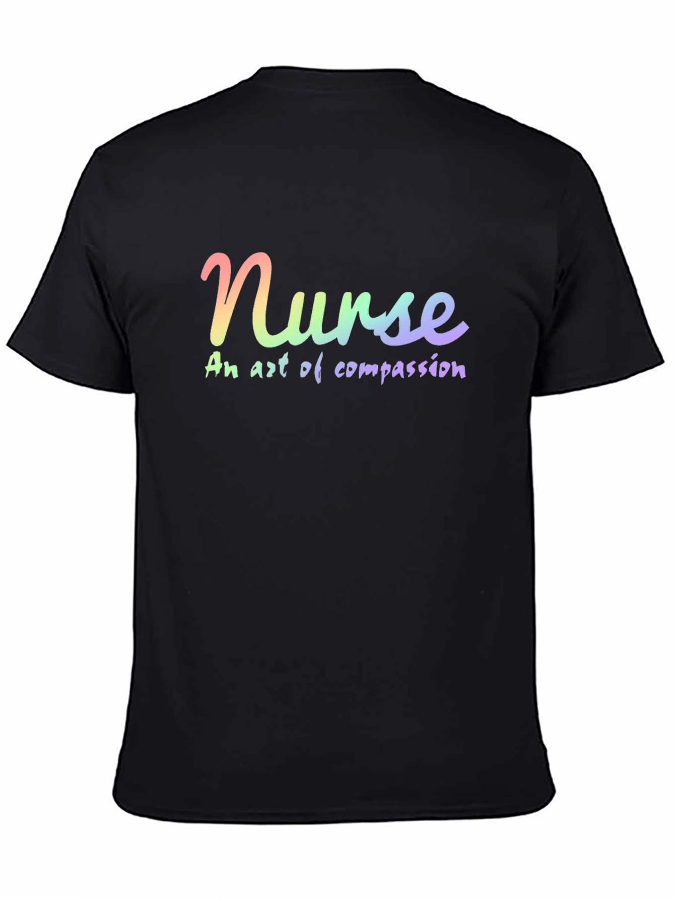 Nurse: An Art of Compassion - Black T-Shirt