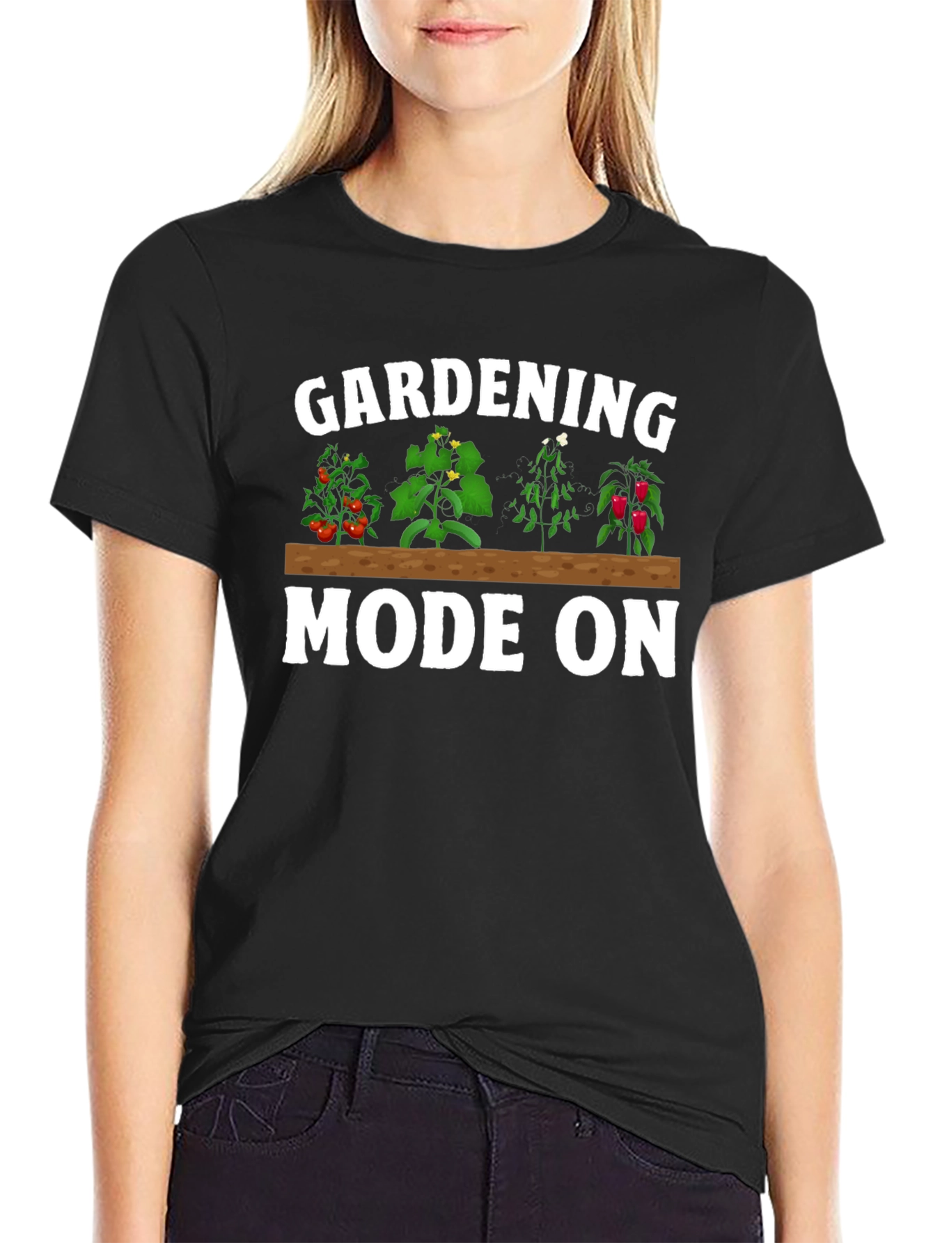Gardening Mode On Graphic T-Shirt