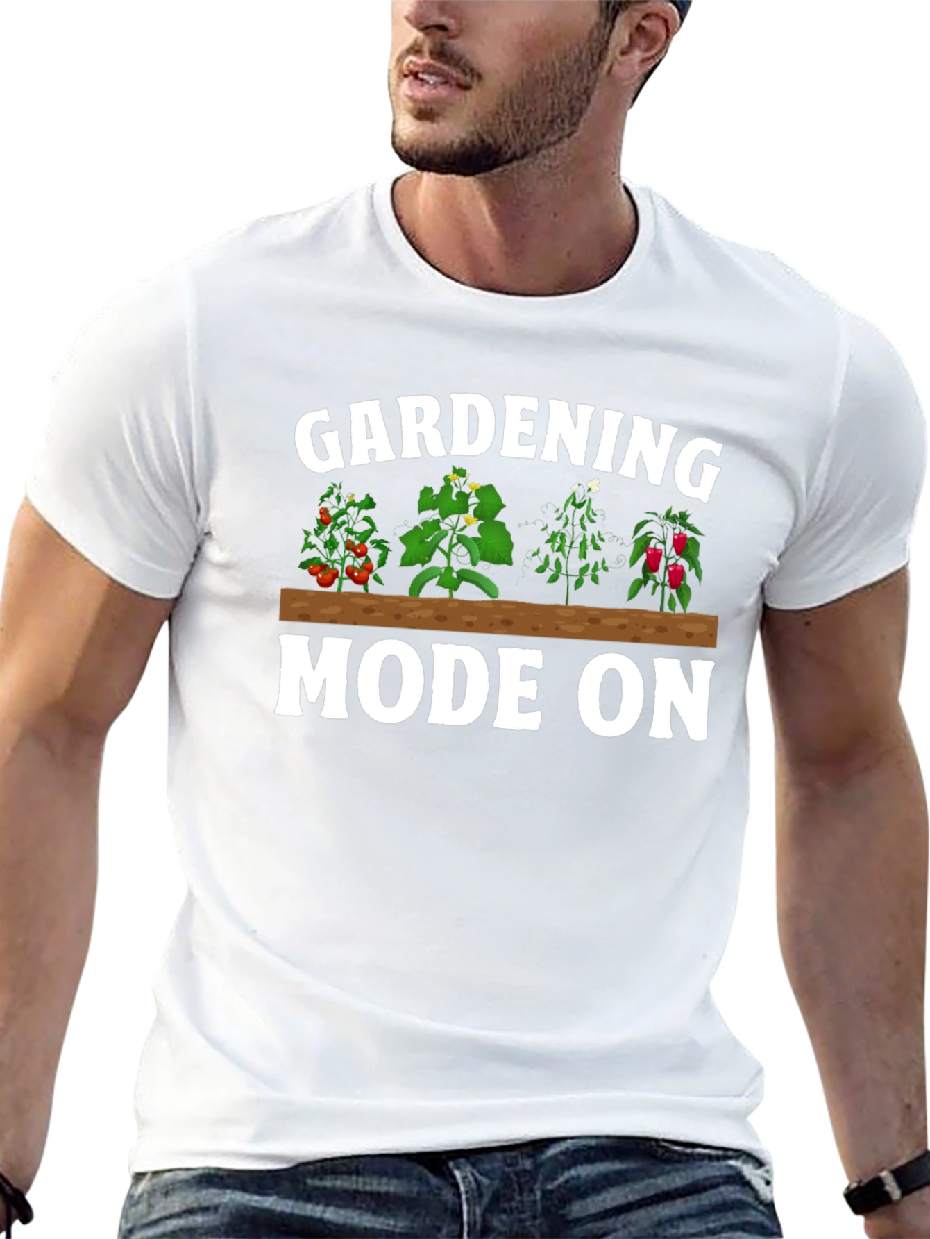 Gardening Mode On Graphic T-Shirt