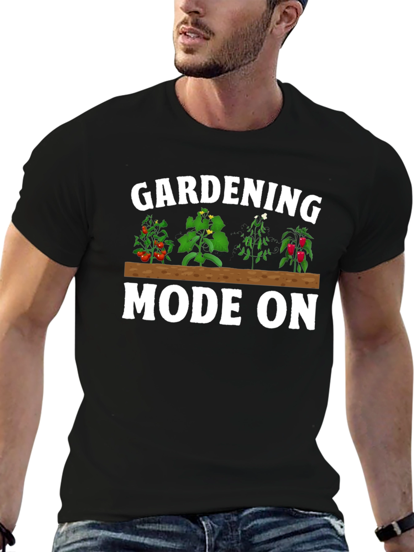 Gardening Mode On Graphic T-Shirt