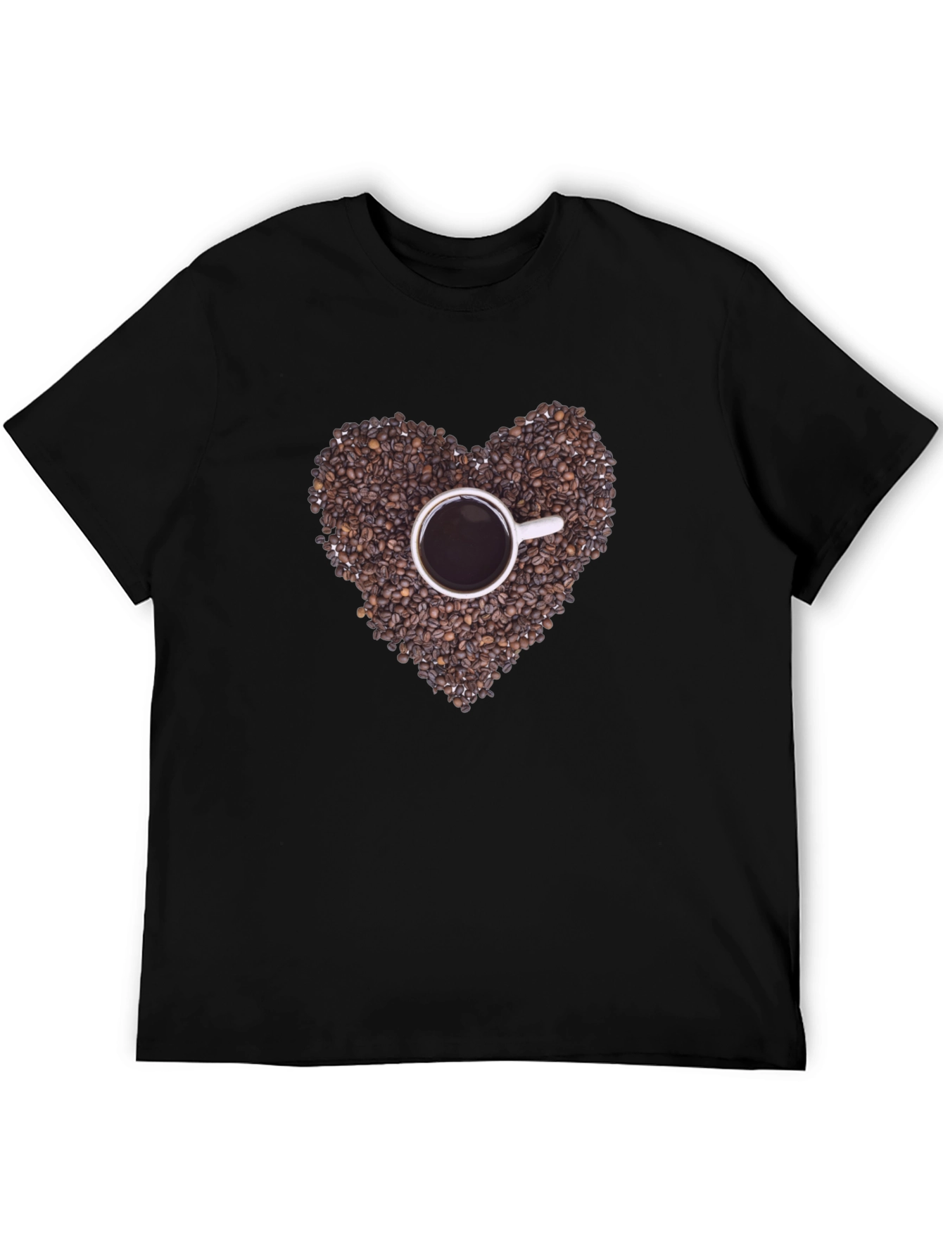 Coffee Bean Heart T-Shirt