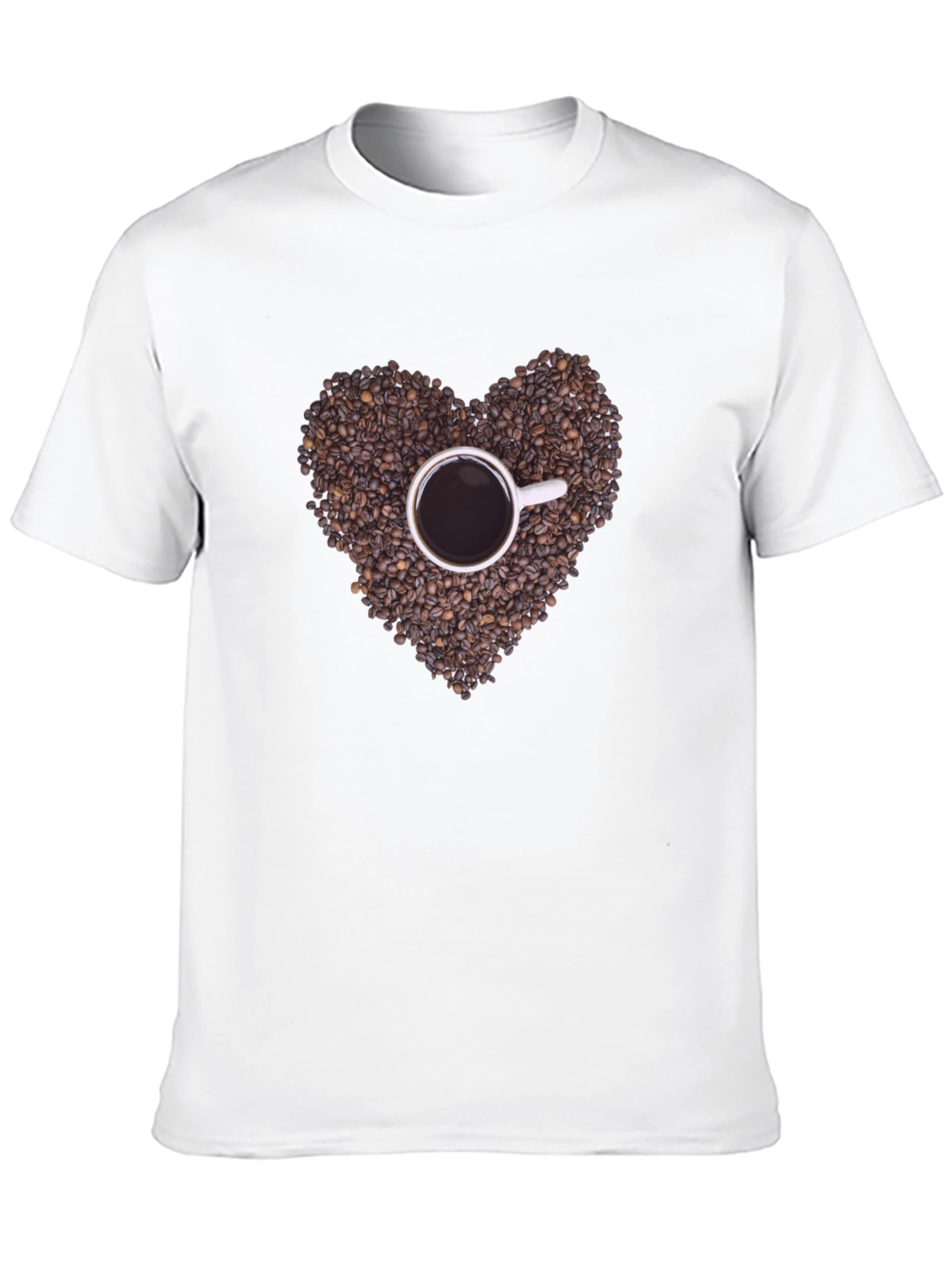 Coffee Bean Heart T-Shirt