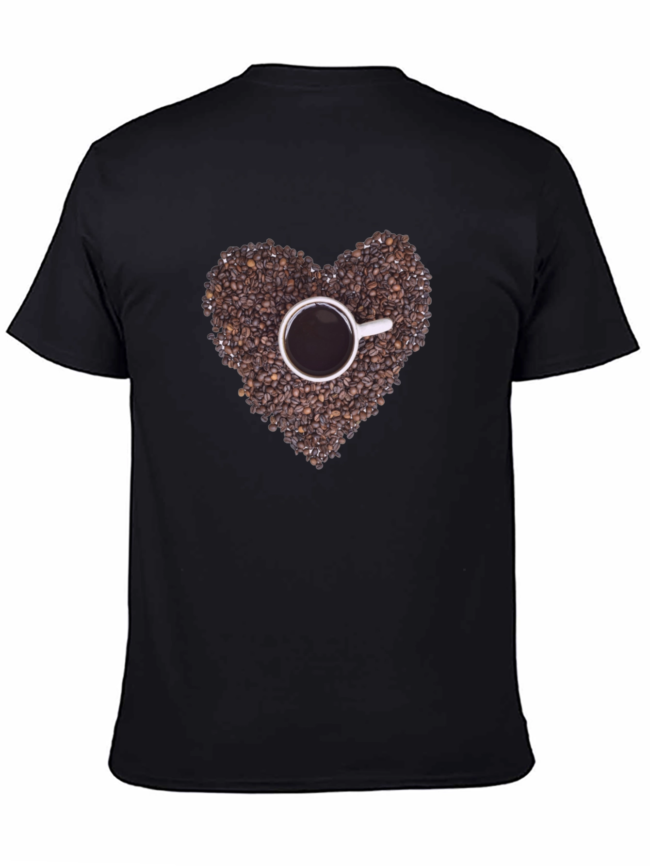 Coffee Bean Heart T-Shirt