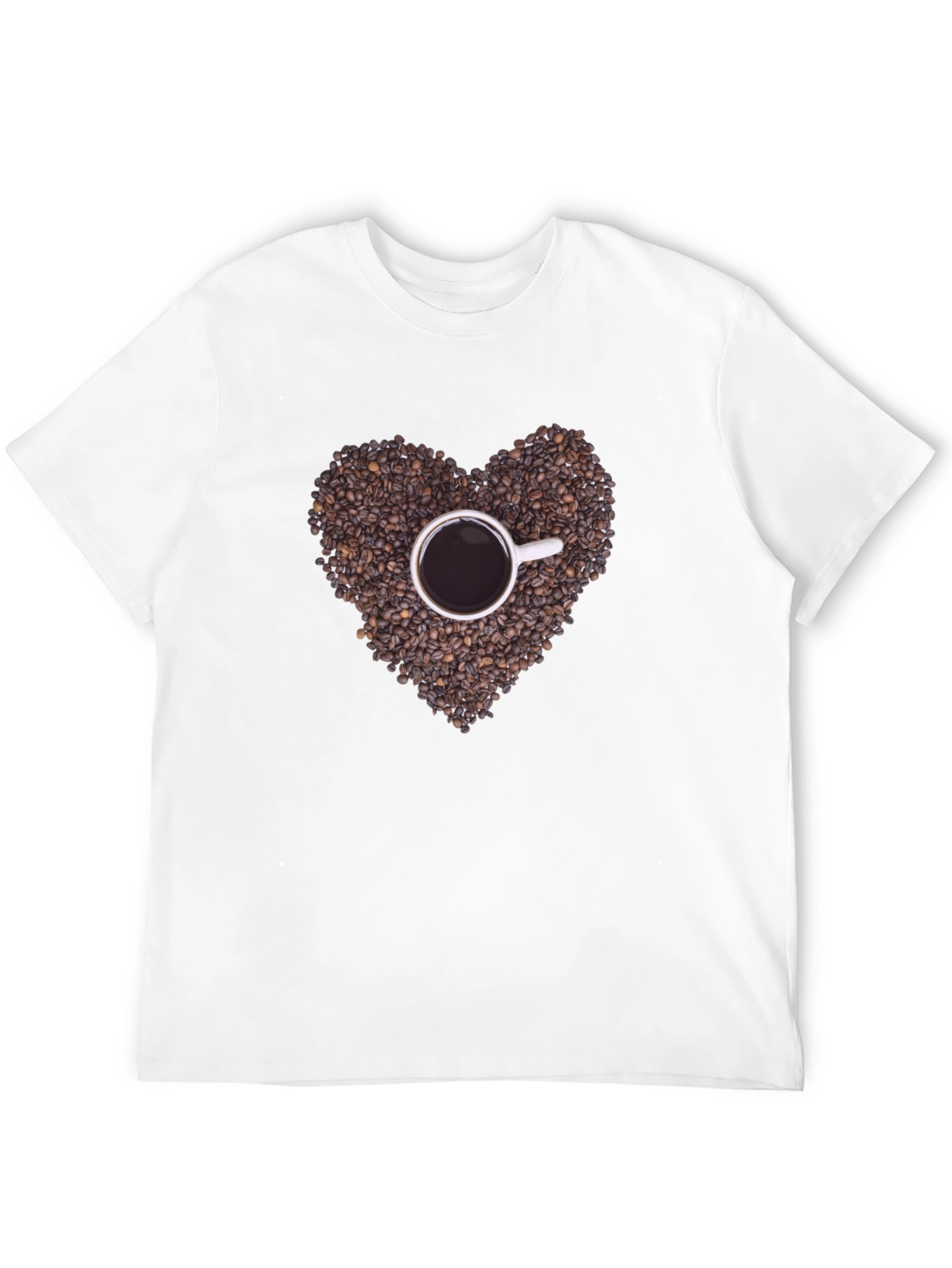 Coffee Bean Heart T-Shirt