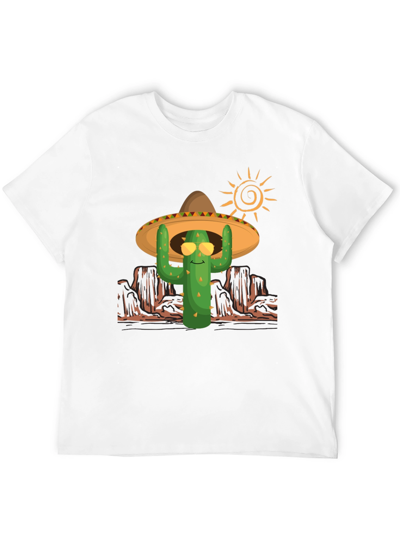 Cool Cactus Tee - Desert Vibes T-Shirt