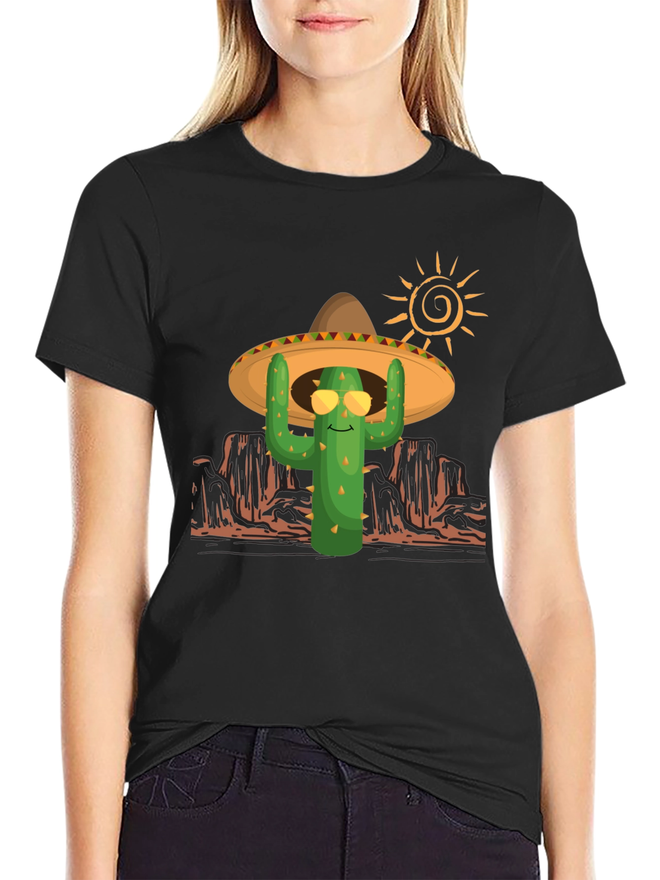 Cool Cactus Tee - Desert Vibes T-Shirt