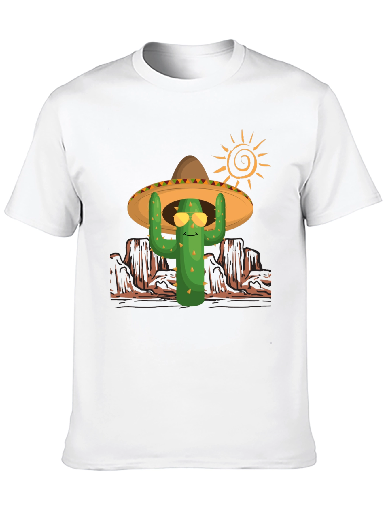 Cool Cactus Tee - Desert Vibes T-Shirt