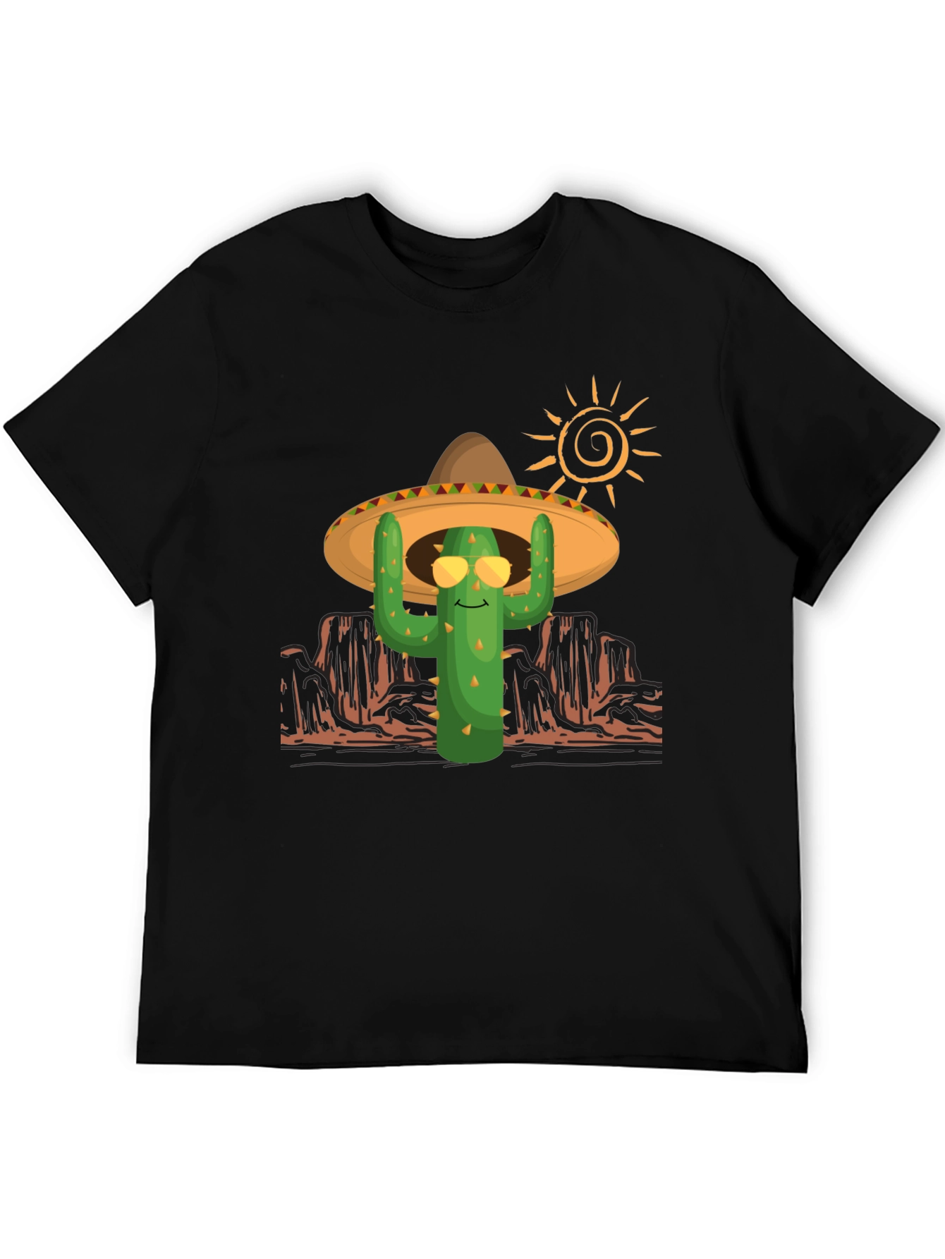 Cool Cactus Tee - Desert Vibes T-Shirt