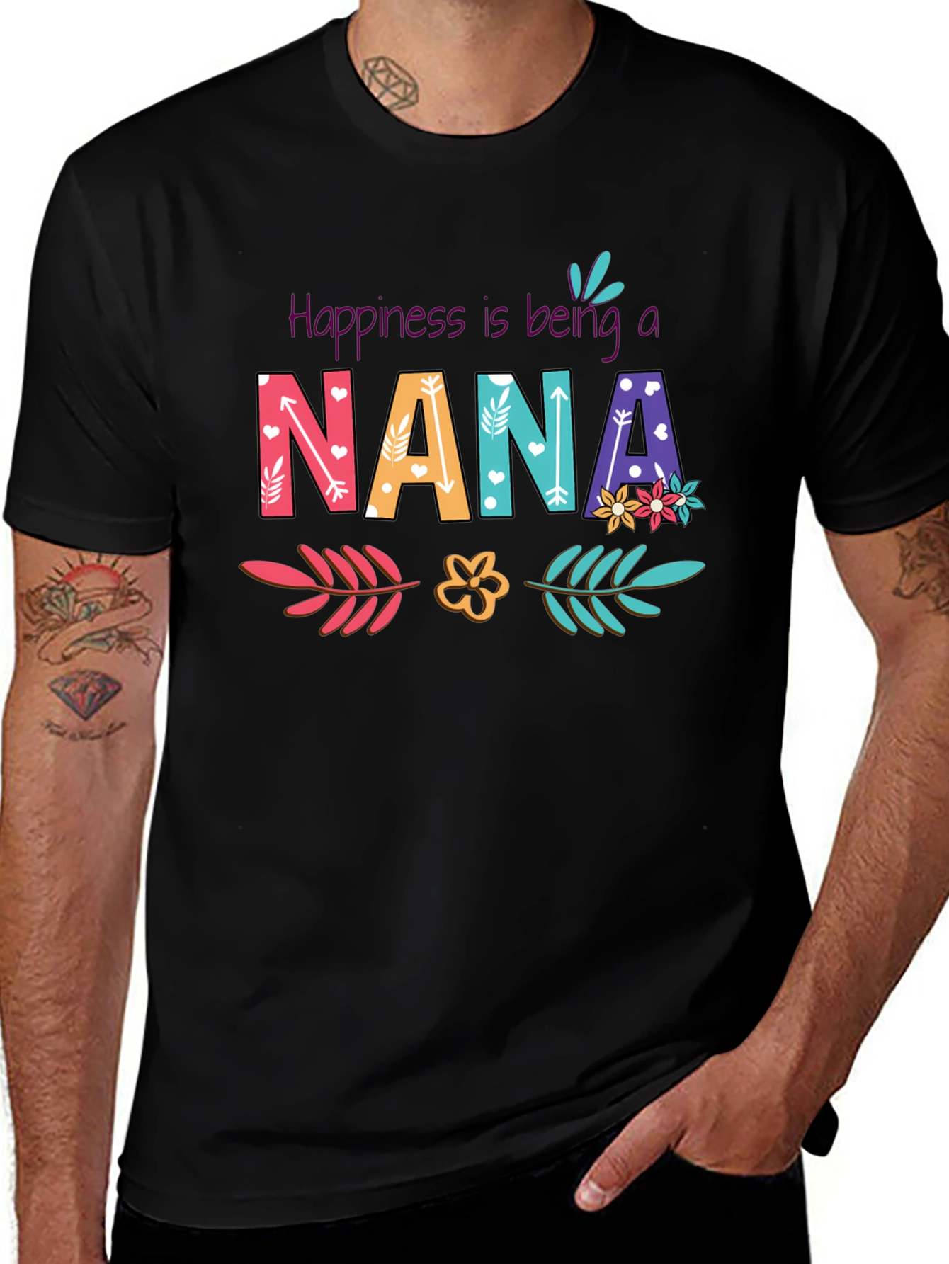 Happiness is Being a Nana T-Shirt