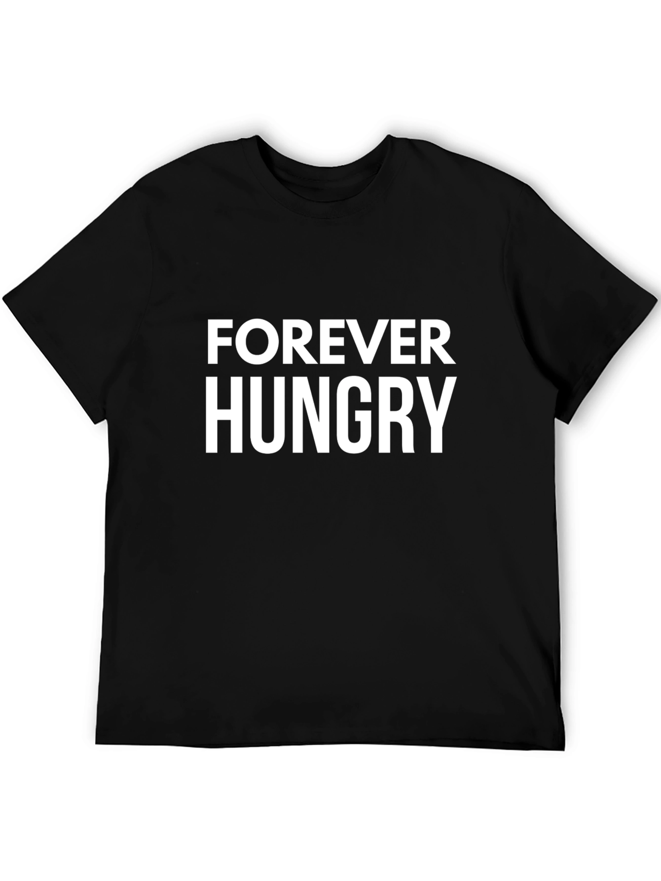 Forever Hungry Graphic Tee - Black T-Shirt