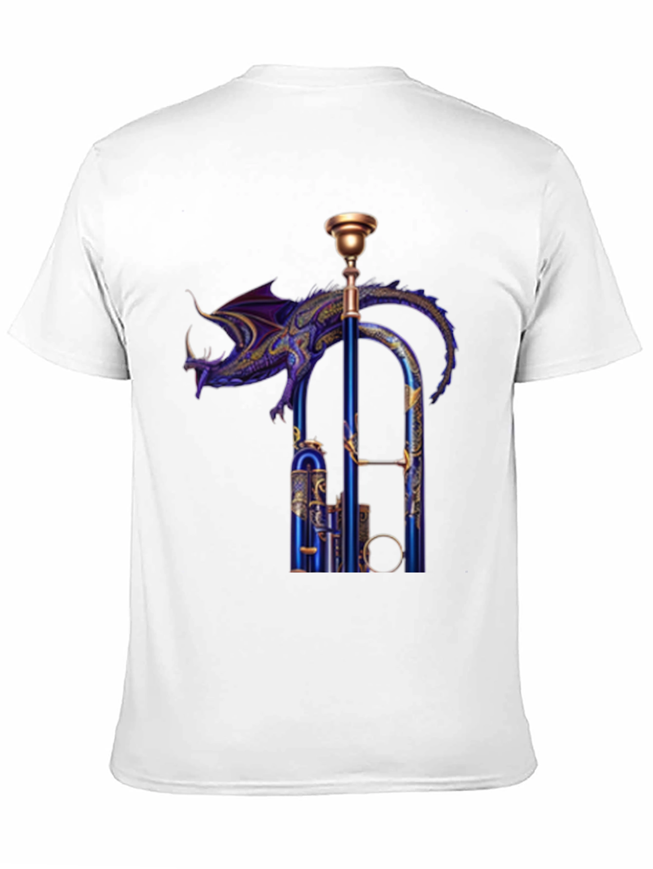 Dragon Trumpet Graphic T-Shirt