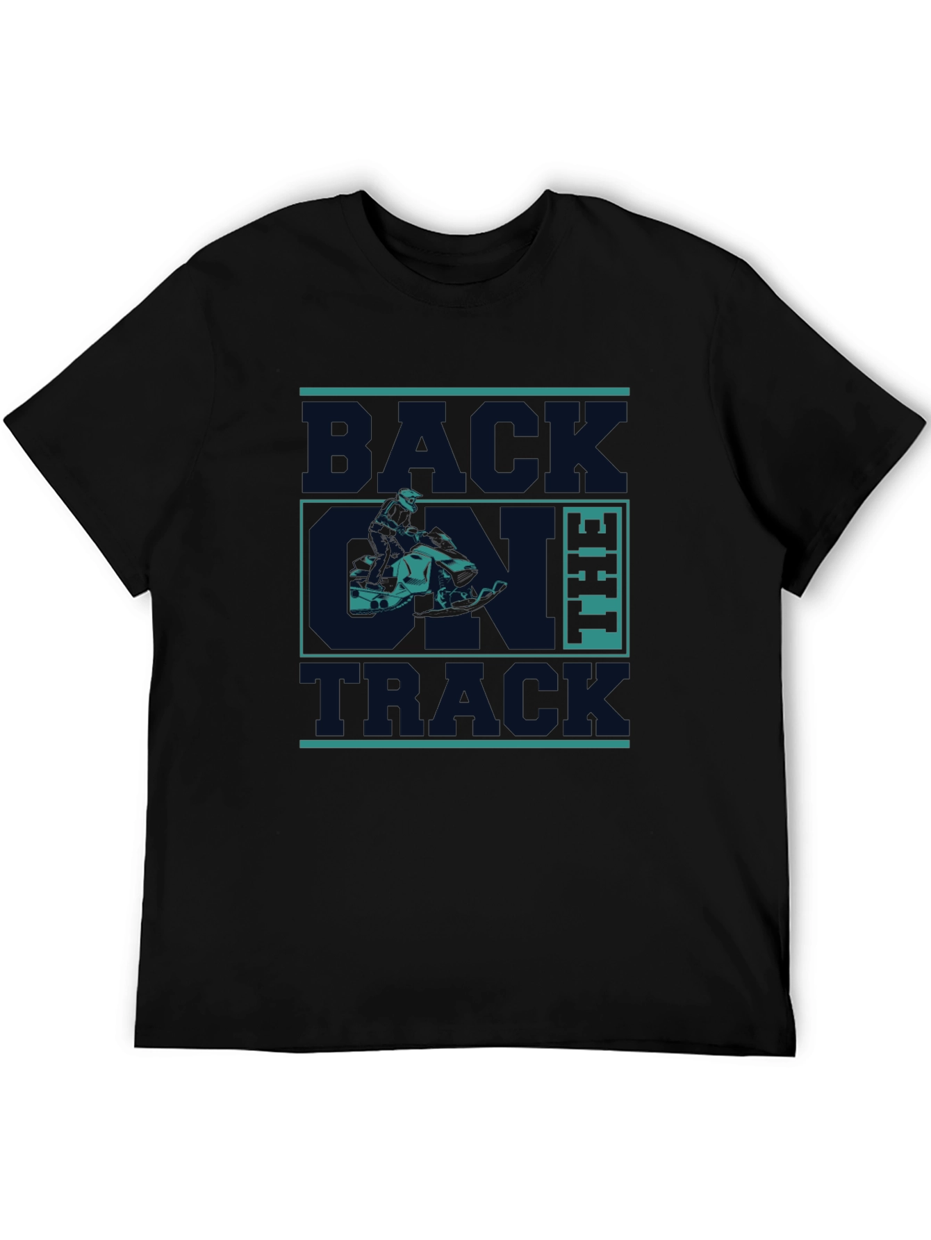 Back On The Track Graphic T-Shirt