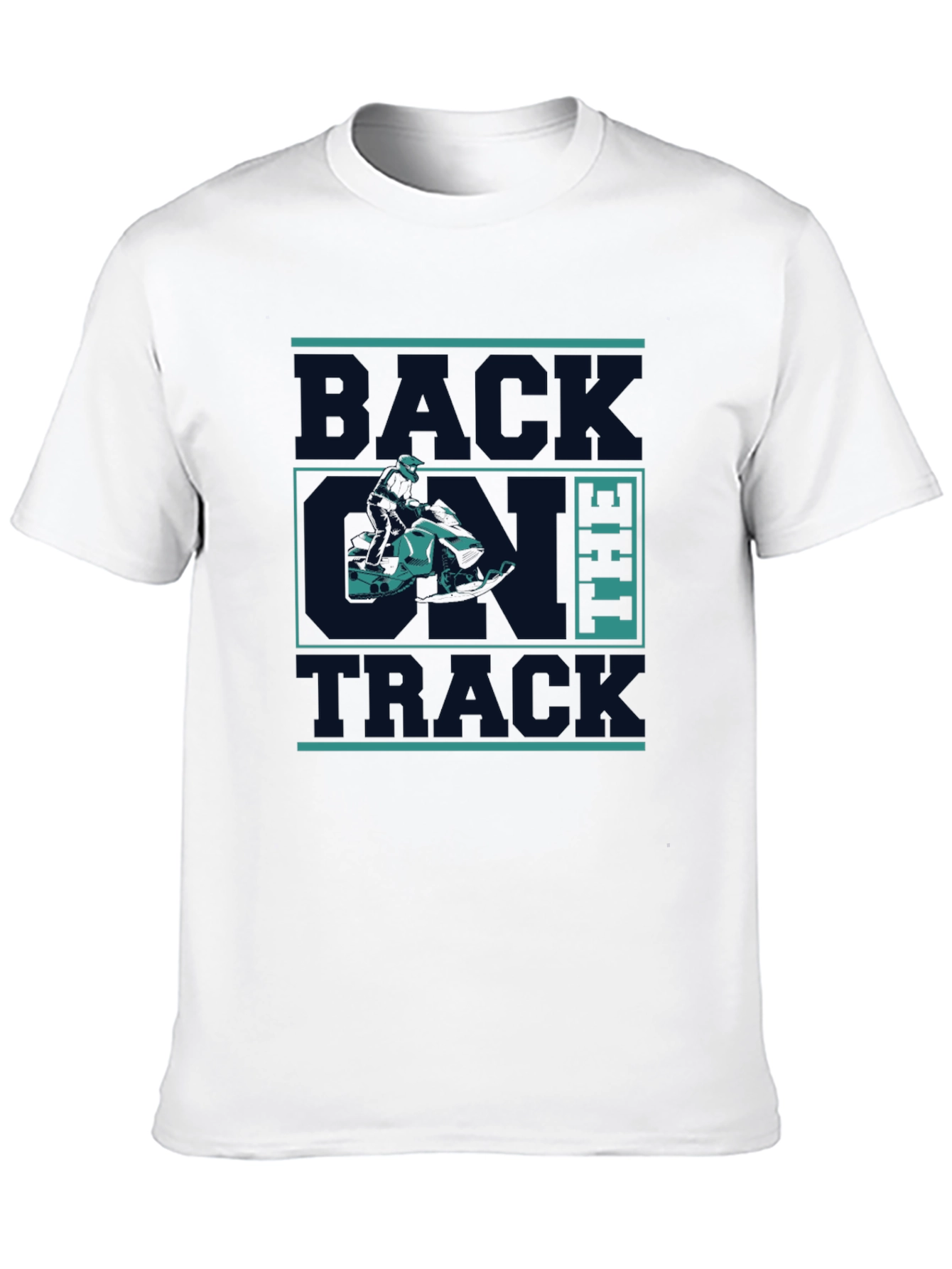 Back On The Track Graphic T-Shirt