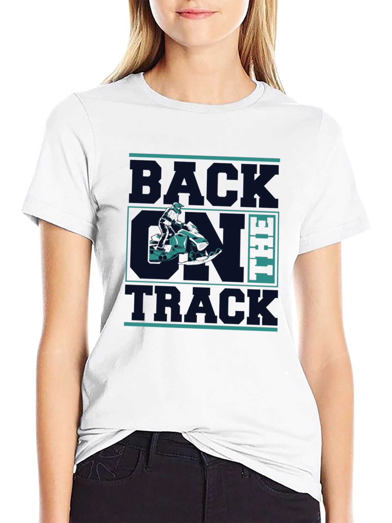Back On The Track Graphic T-Shirt