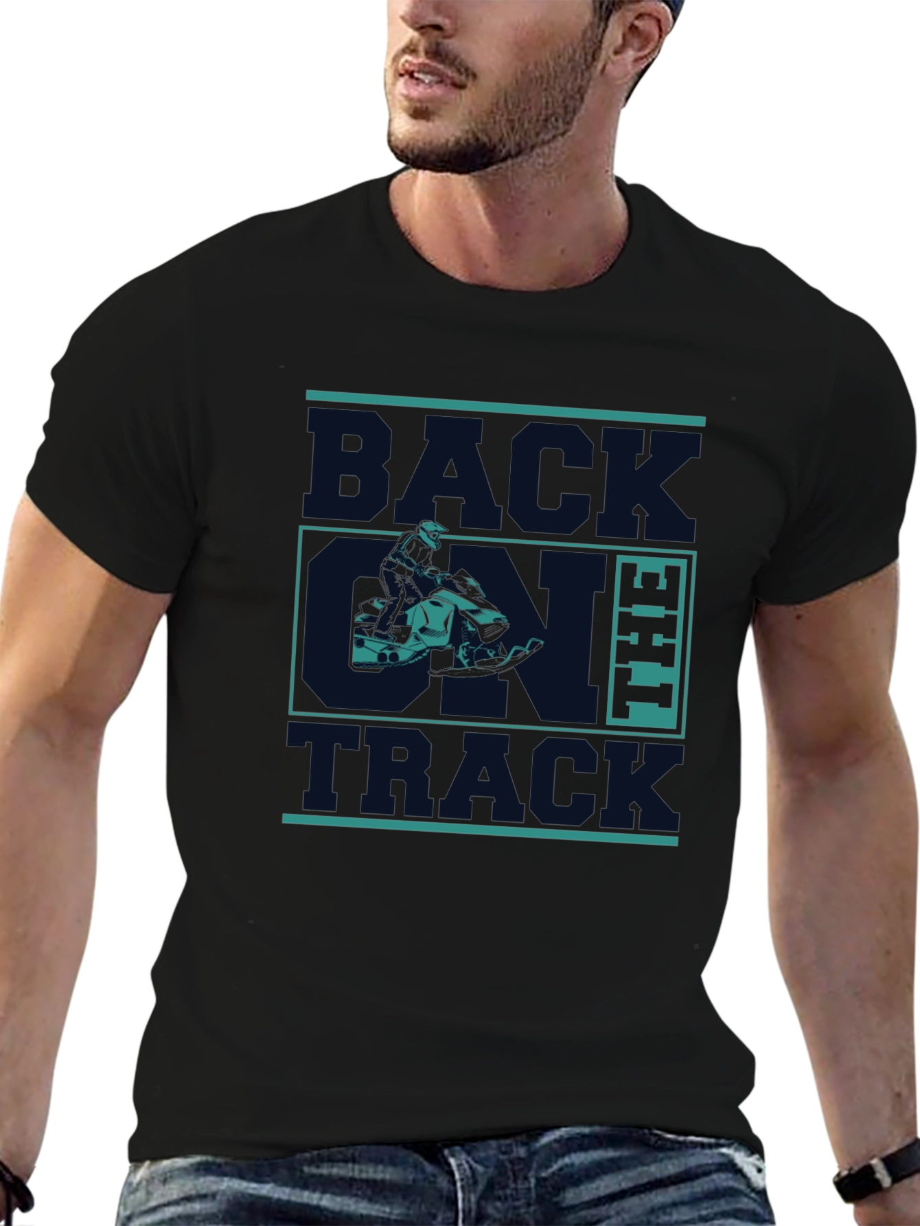 Back On The Track Graphic T-Shirt