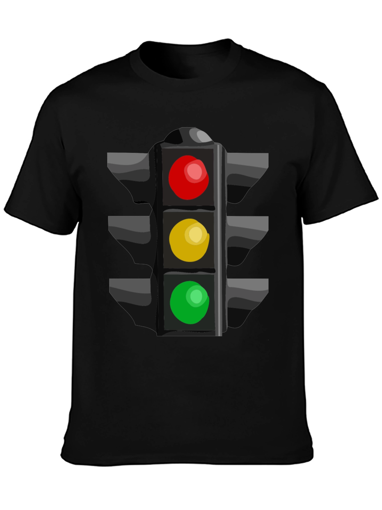 Traffic Light Graphic Tee - Stoplight Shirt