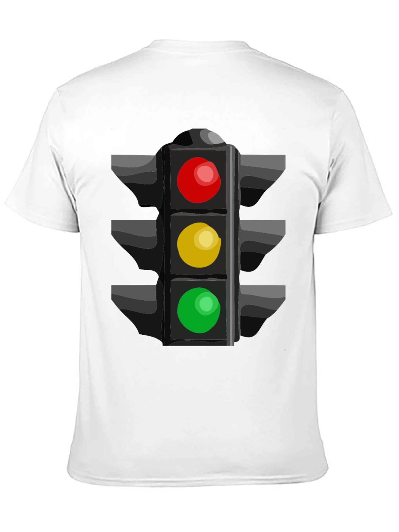 Traffic Light Graphic Tee - Stoplight Shirt
