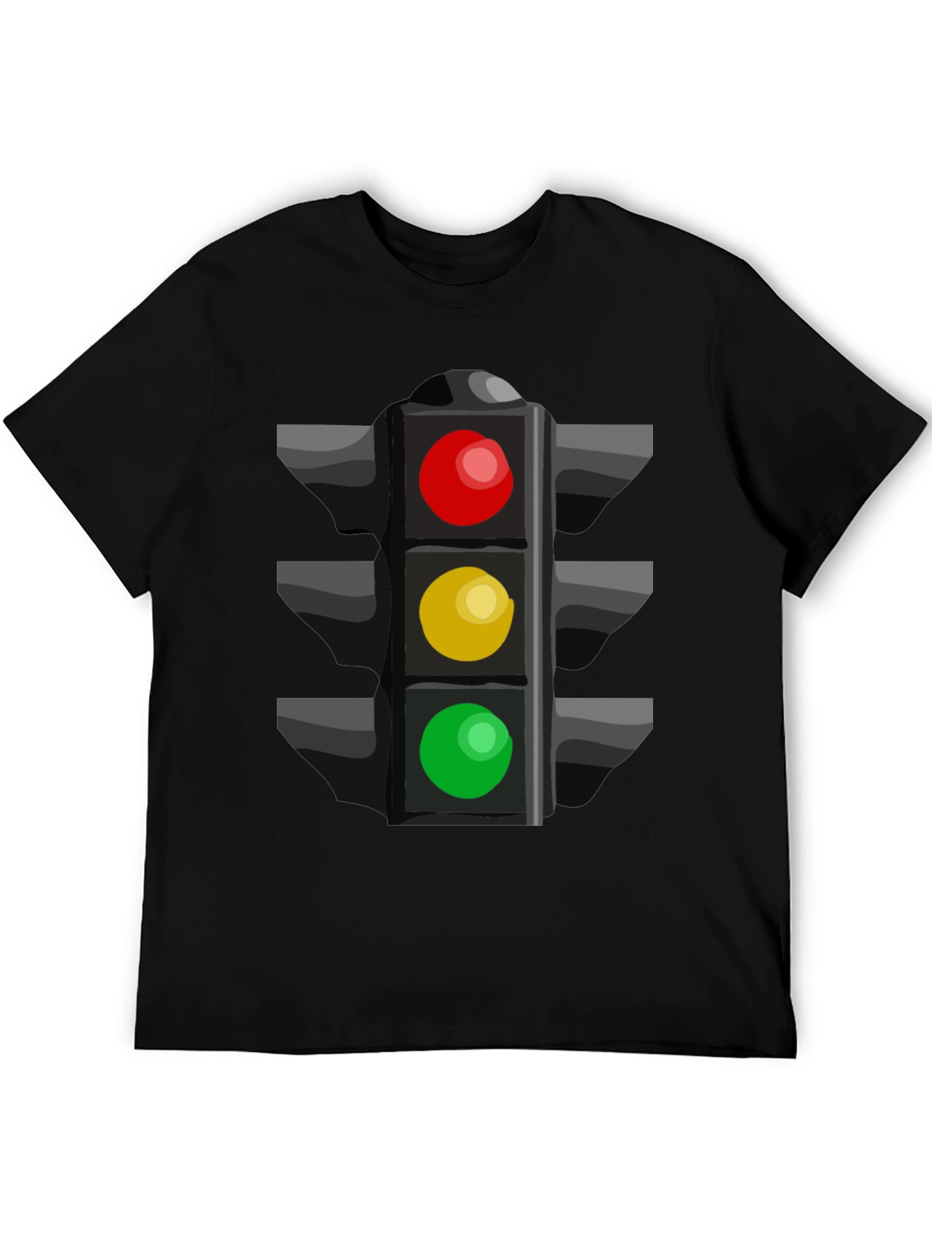 Traffic Light Graphic Tee - Stoplight Shirt