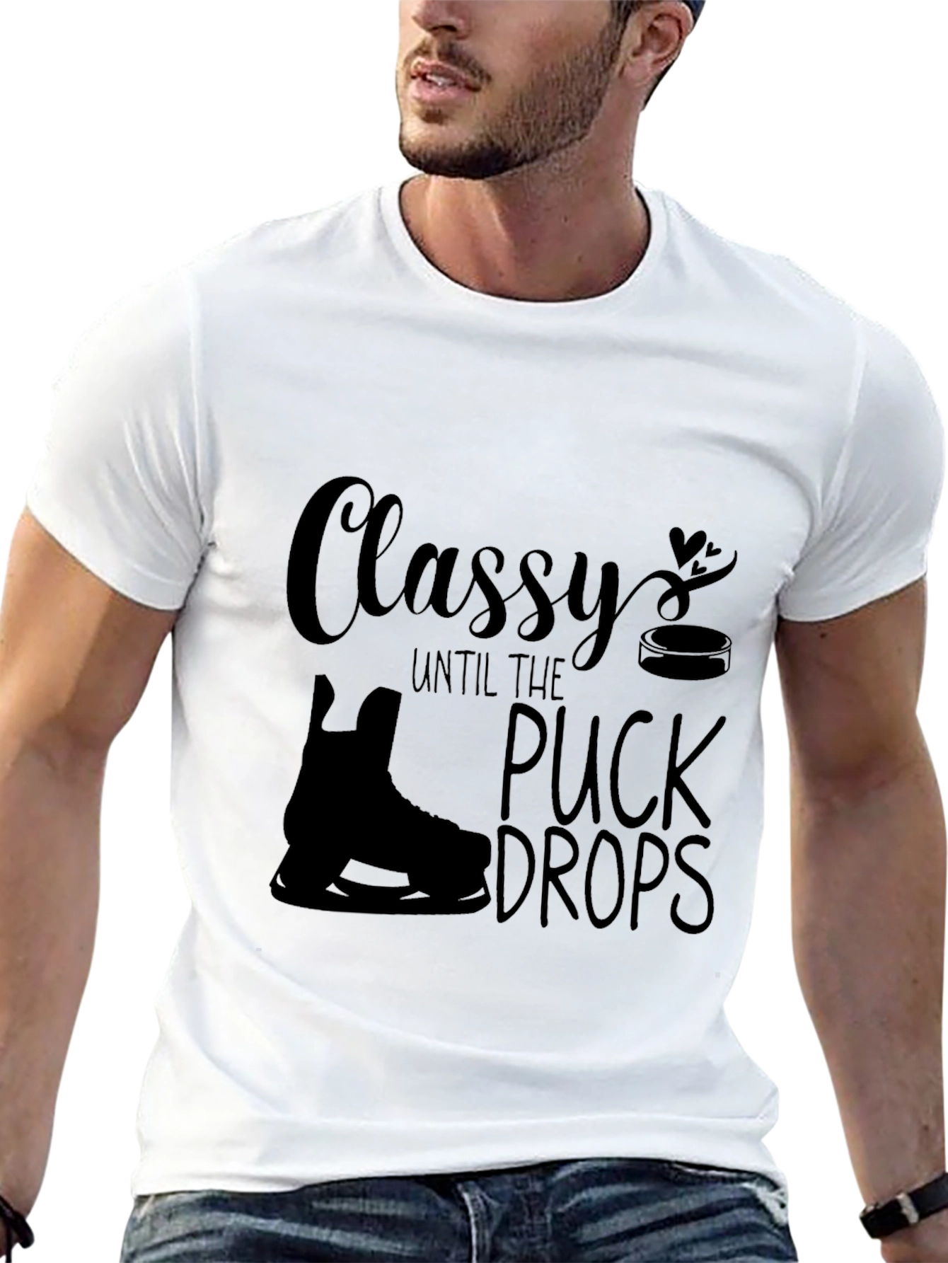 Classy Until The Puck Drops T-Shirt