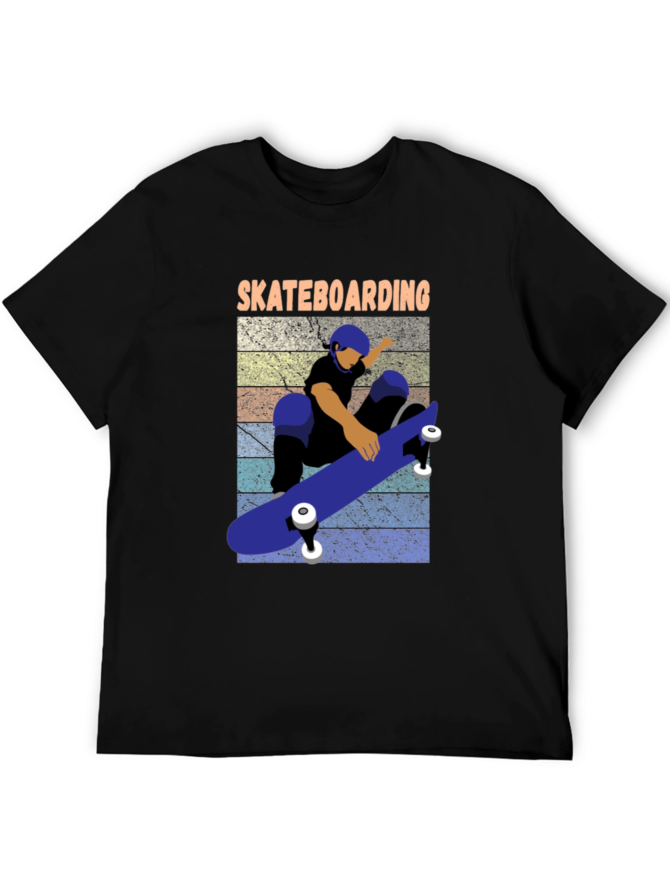 Skateboarding T-Shirt - Retro Skateboard Design