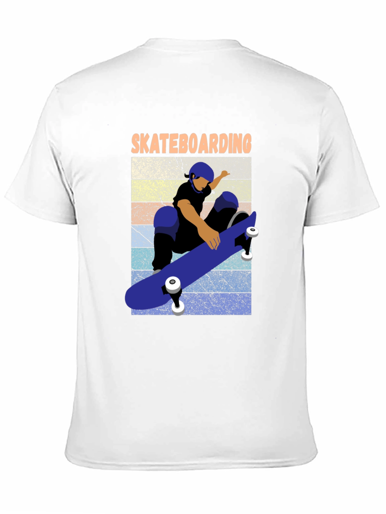 Skateboarding T-Shirt - Retro Skateboard Design